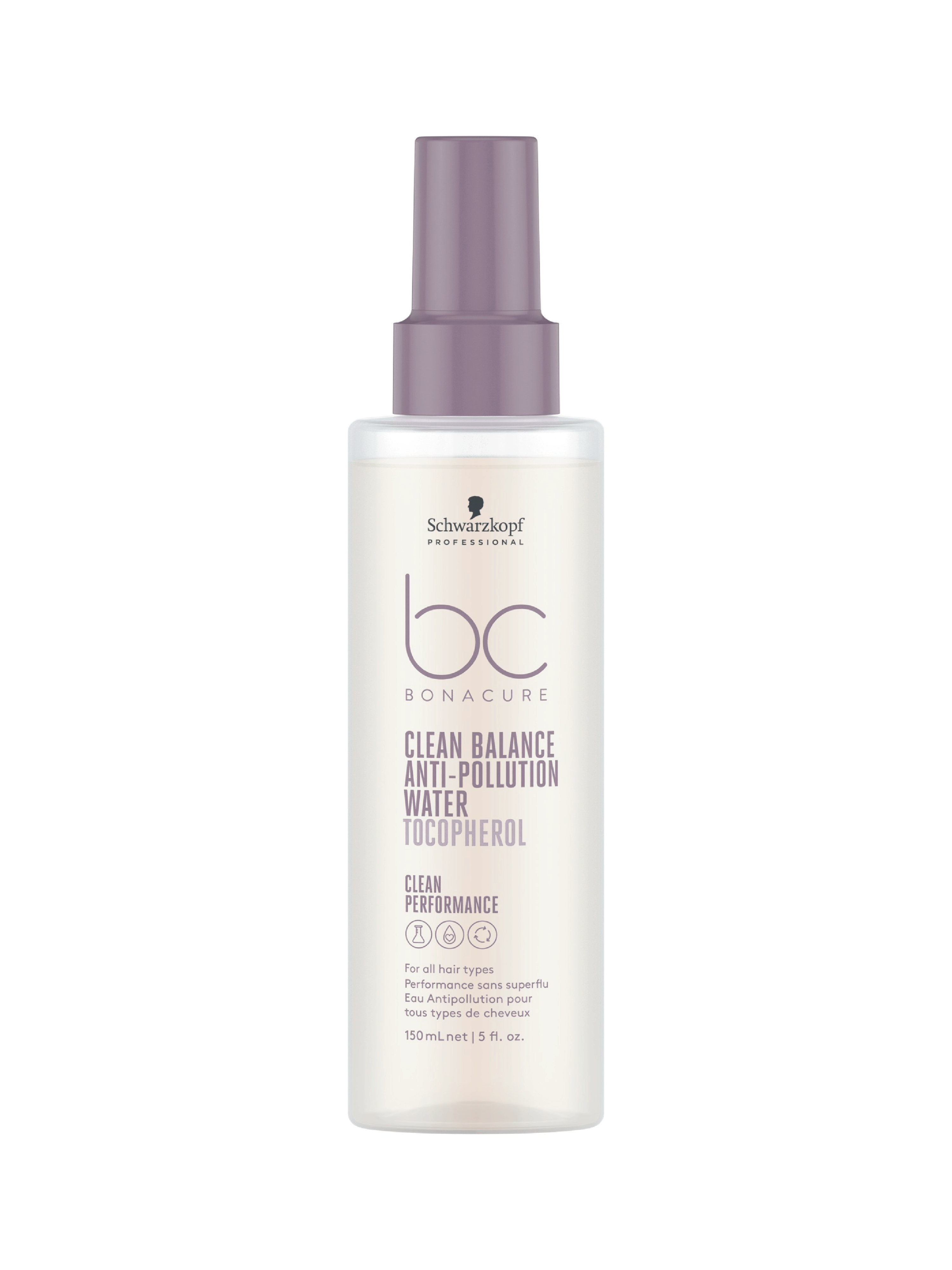 Schwarzkopf Professional BC Clean Balance Anti-Pollution Water, 150 ml