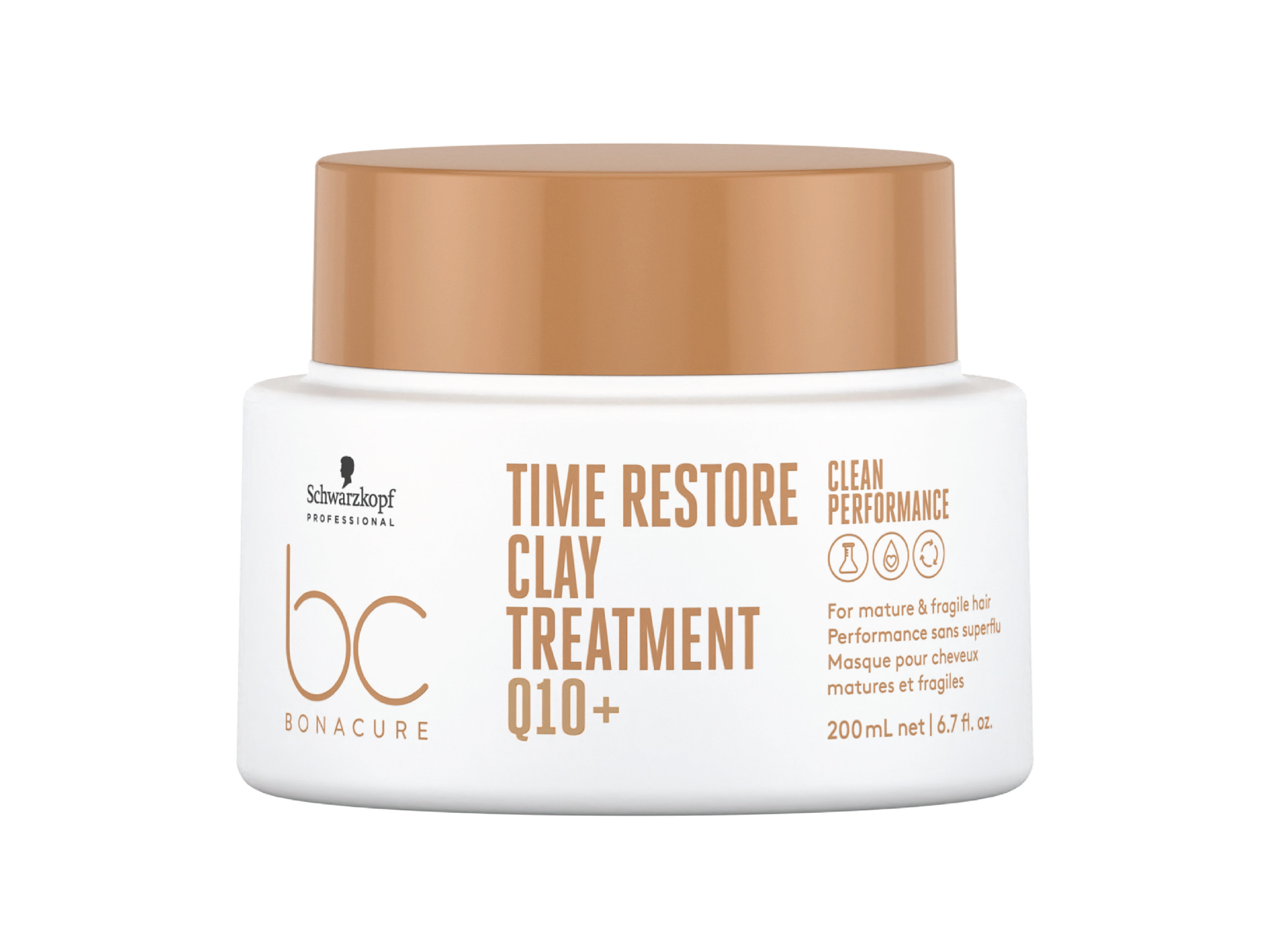 Schwarzkopf Professional BC Time Restore Clay Treatment, 200 ml