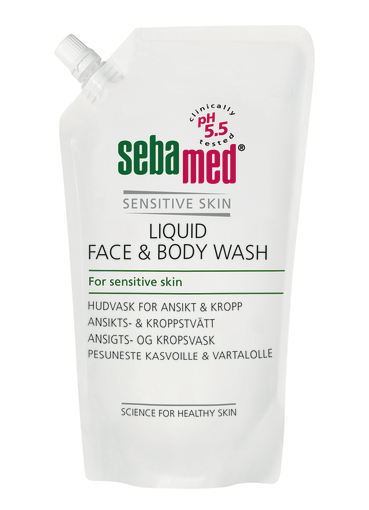 SebaMed Liquid Face & Body Wash, 1000 ml