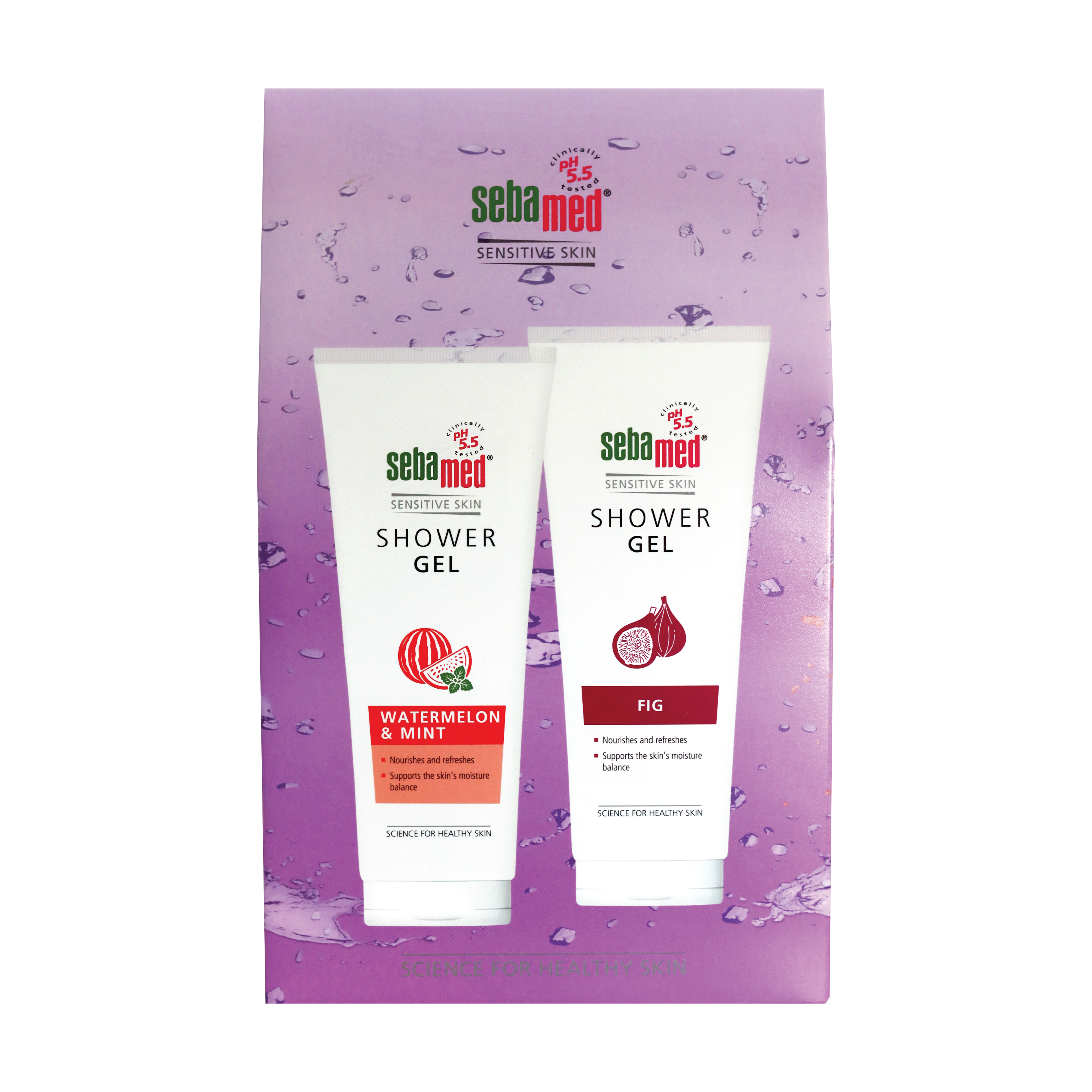 SebaMed Shower Gel Gift Set, 2 x 250 ml