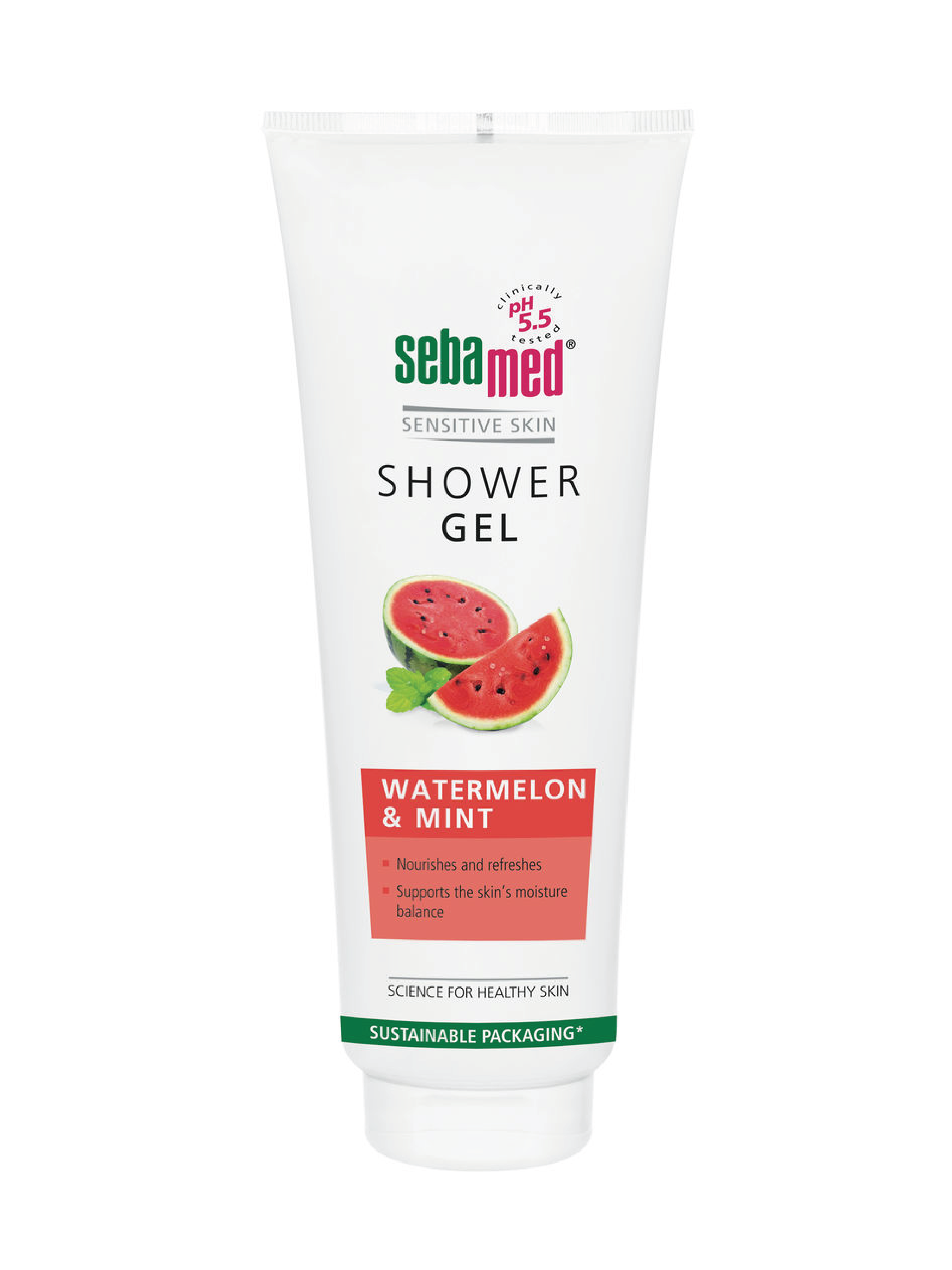 SebaMed Shower Gel Watermelon & Mint, 250 ml