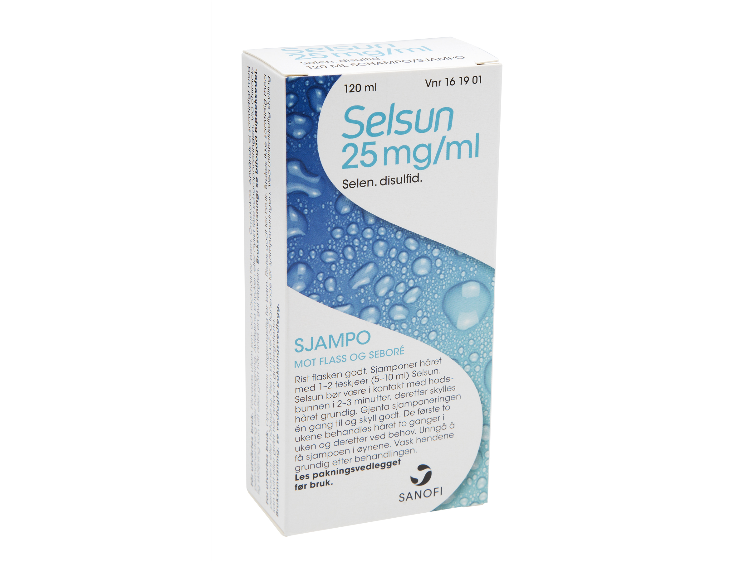Selsun Shampoo 25mg/ml, 120 ml.