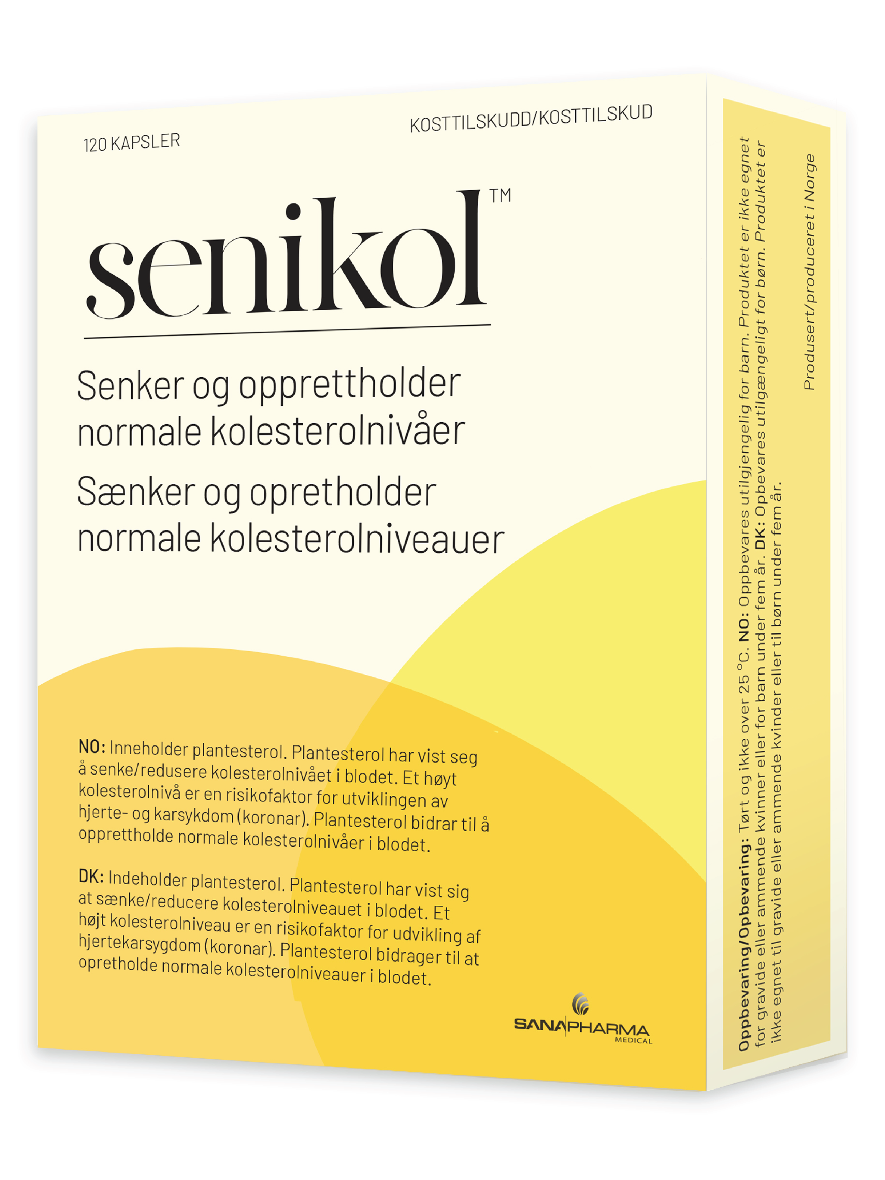 Senikol Kapsler, 120 stk.