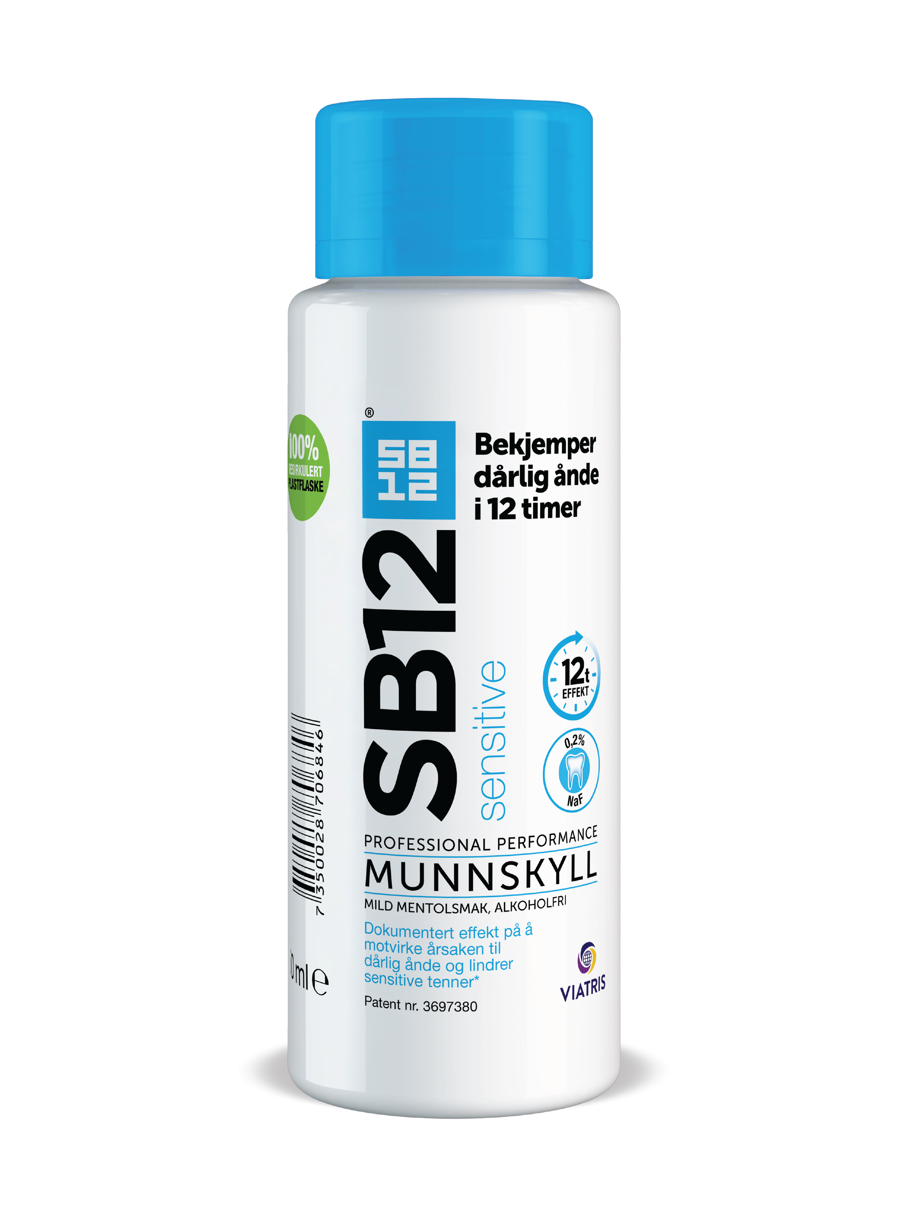 SB12 Sensitive Munnpleie 0,2%, 250 ml