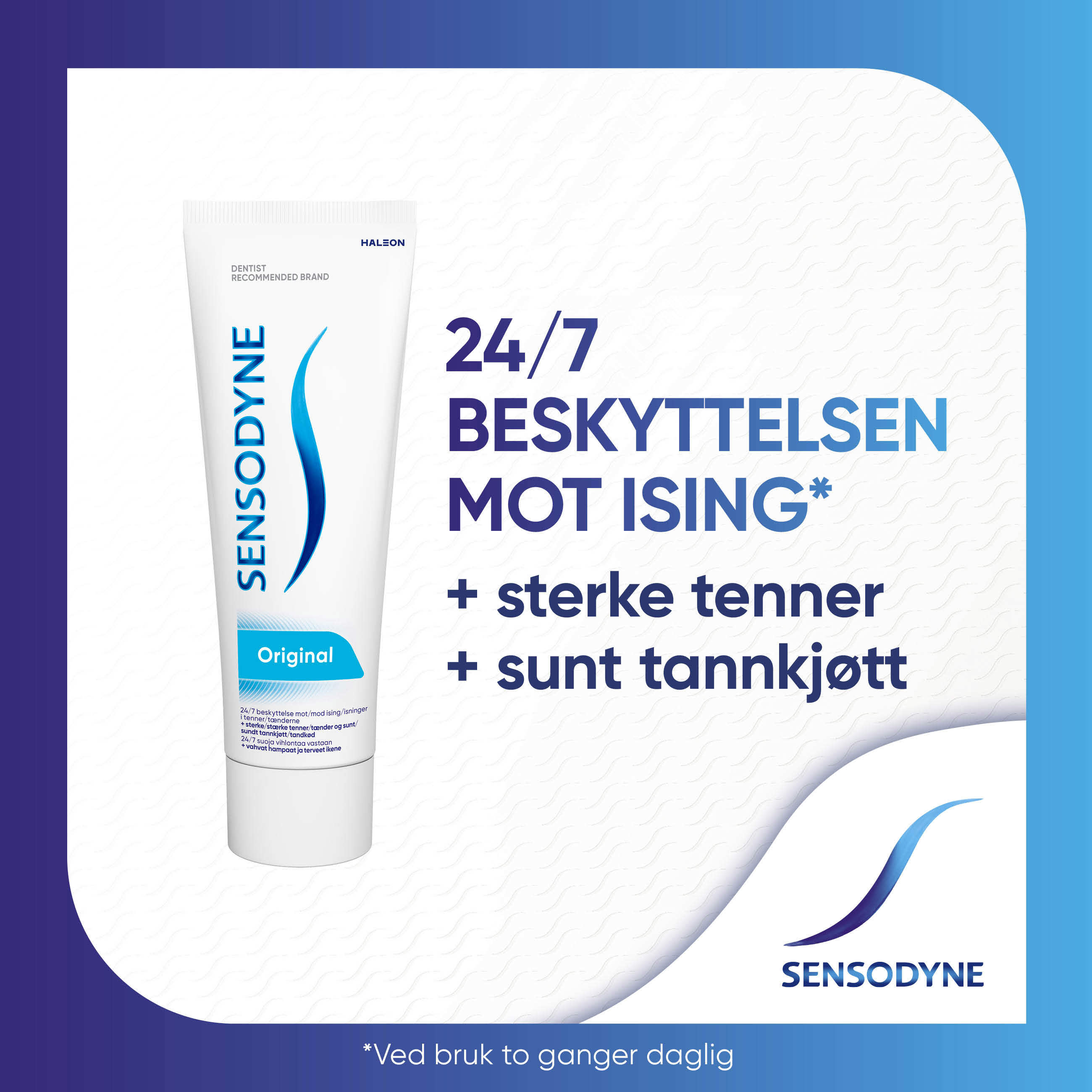 Sensodyne Original Tannkrem, 75 ml