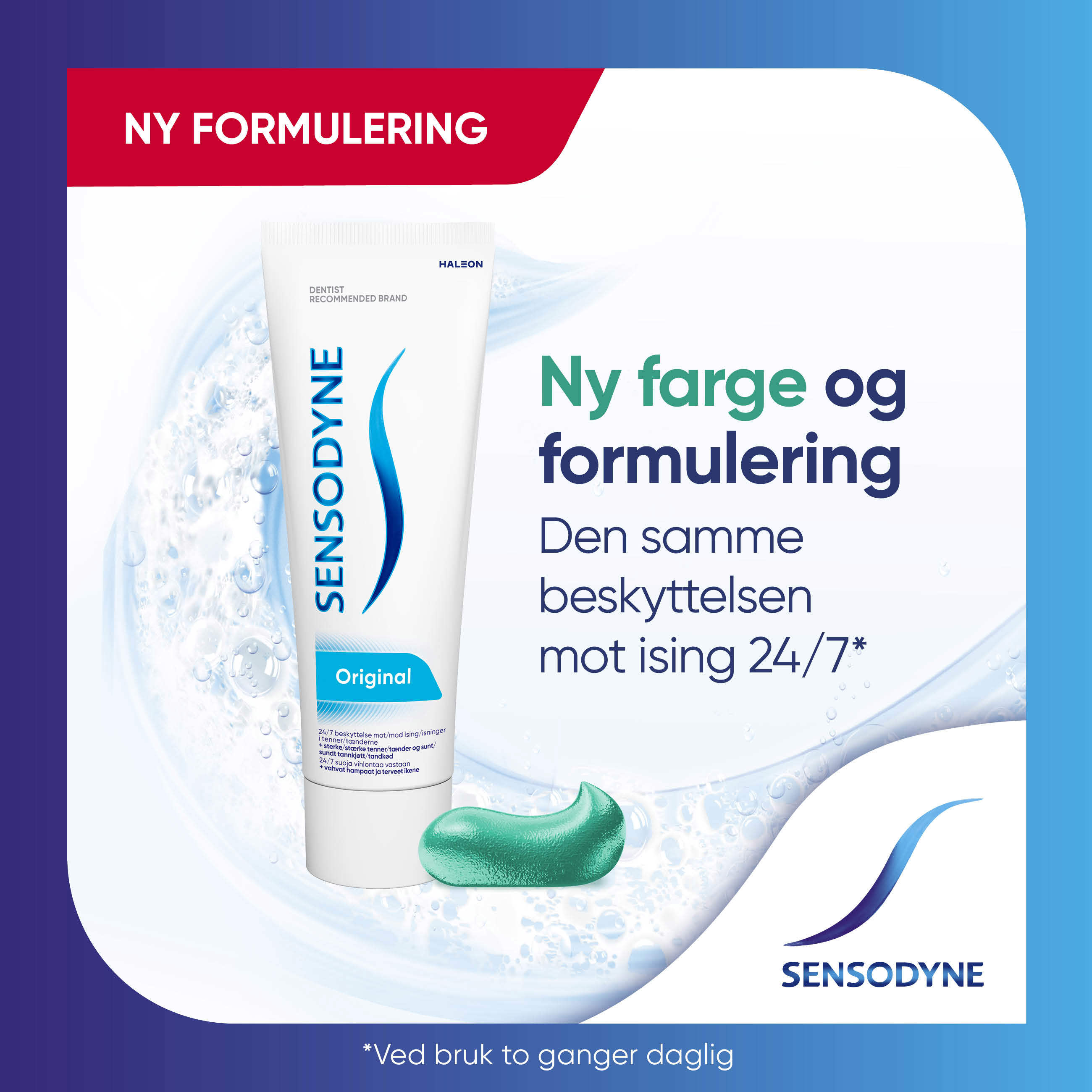 Sensodyne Original Tannkrem, 75 ml