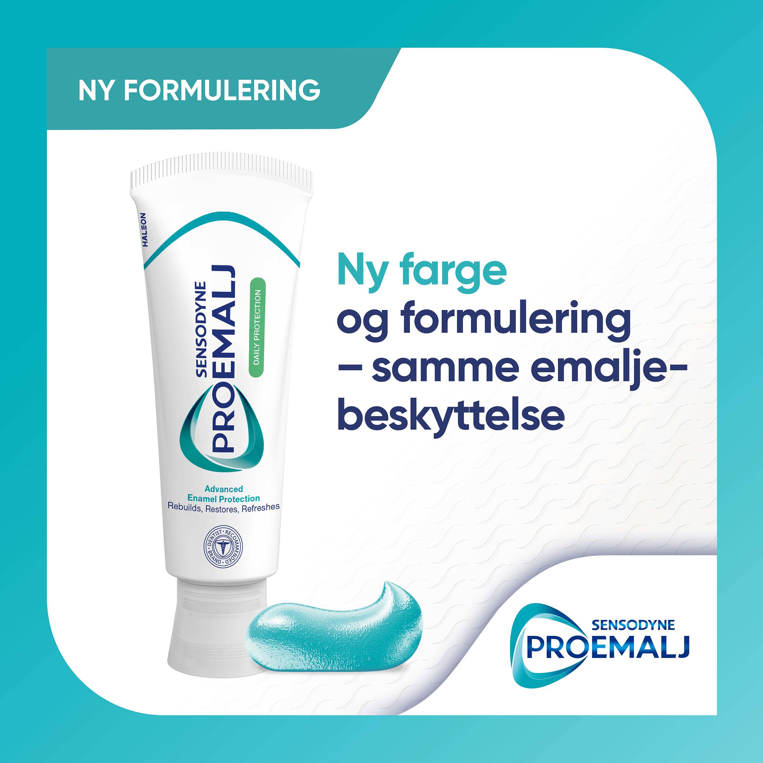 Sensodyne Proemalj Daily Protection Tannkrem, 75 ml