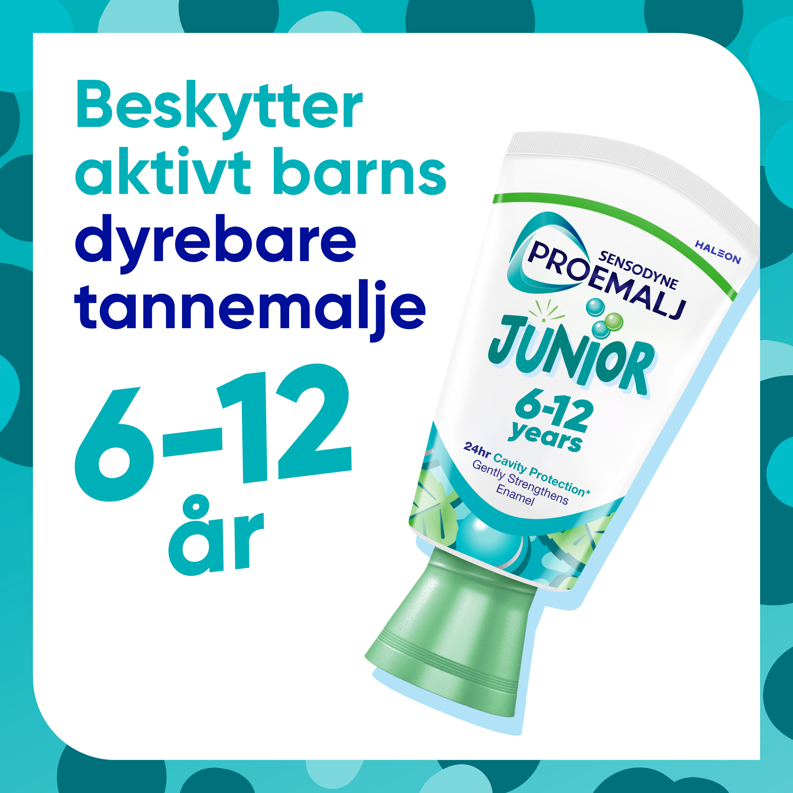 Sensodyne ProEmalj Junior Tannkrem, 50 ml