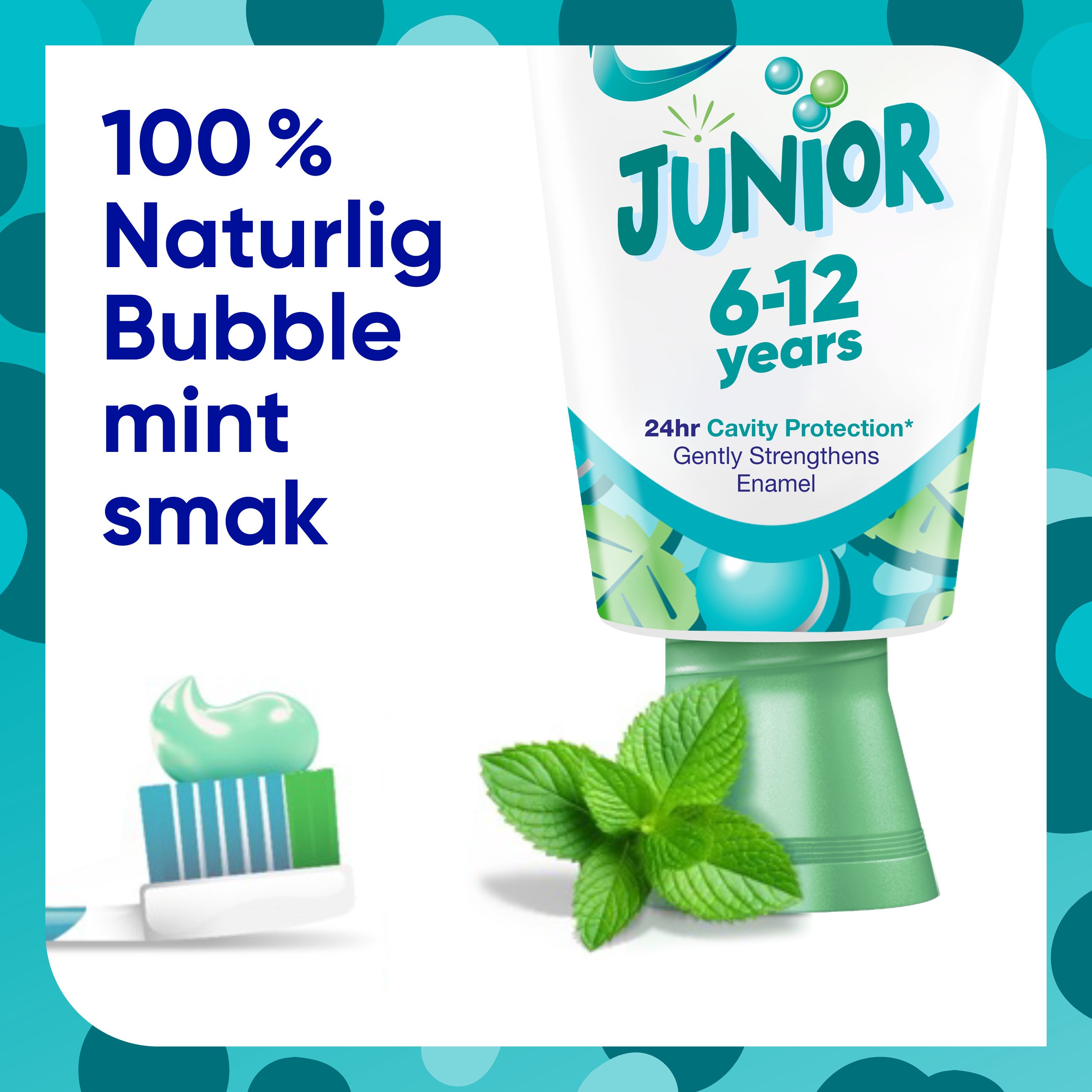 Sensodyne ProEmalj Junior Tannkrem, 50 ml