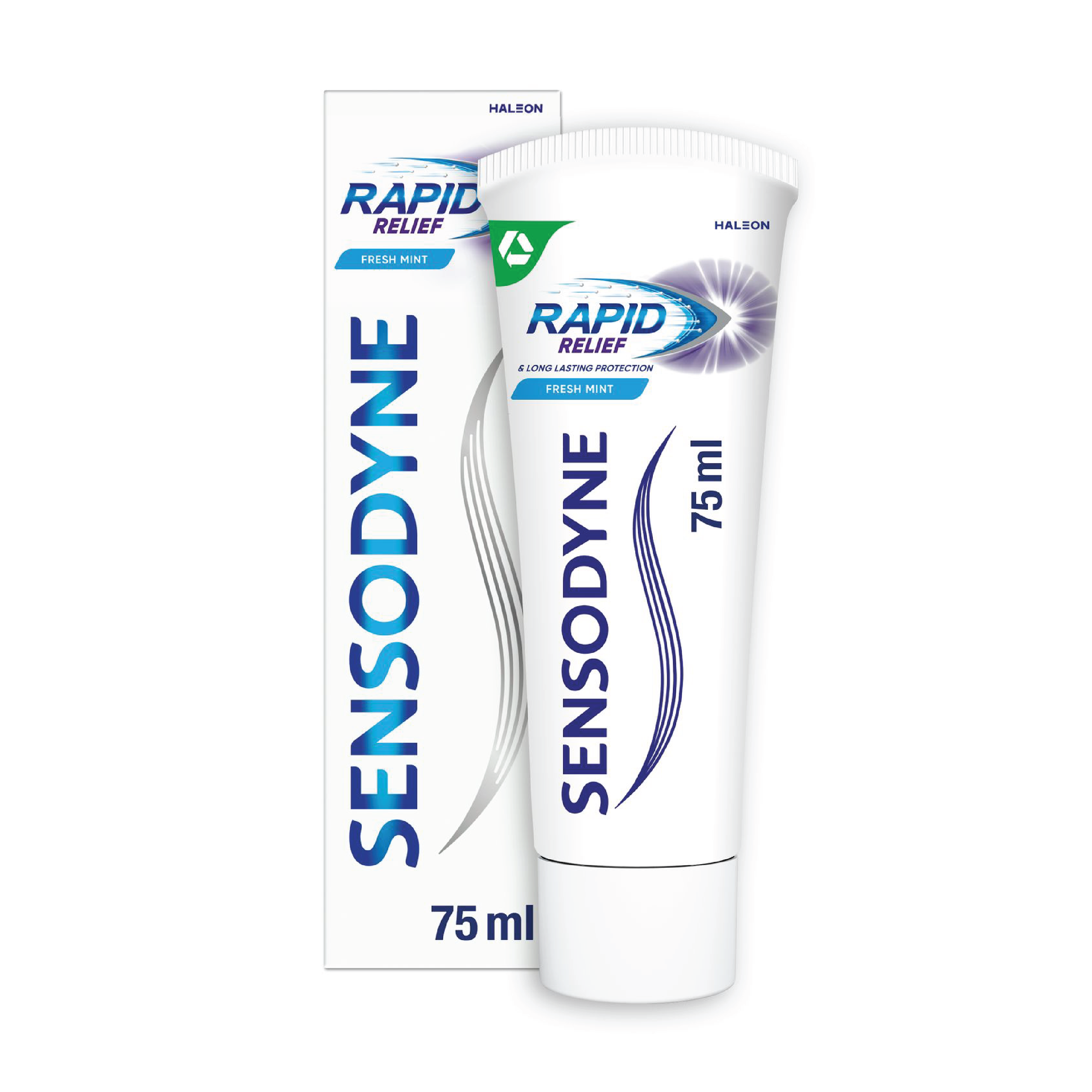 Sensodyne Rapid Relief Fresh Mint Tannkrem, 75 ml