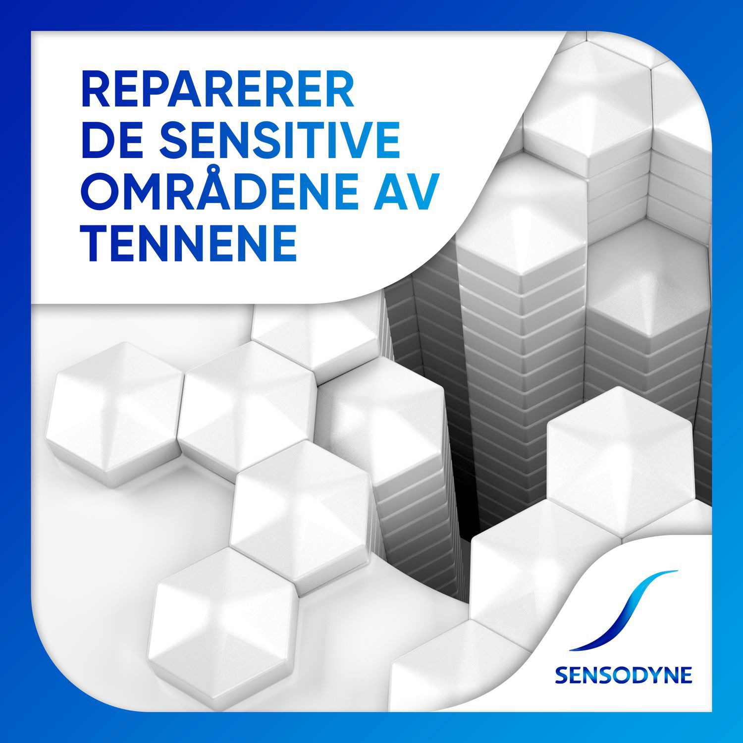 Sensodyne Sensodyne Repair & Protect Whitening Tannkrem, 75 ml