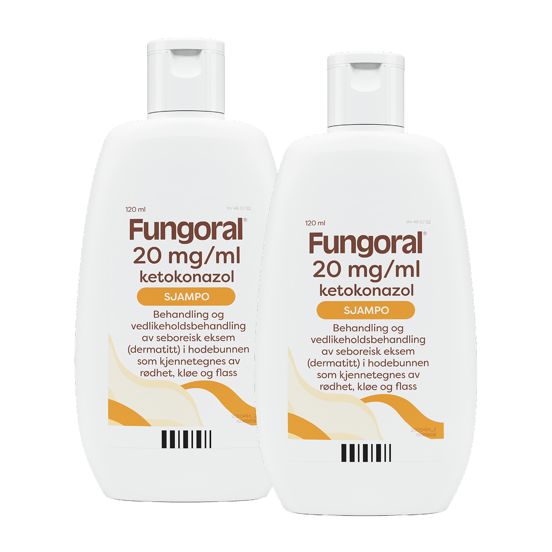 Shampoo 20mg/ml x2