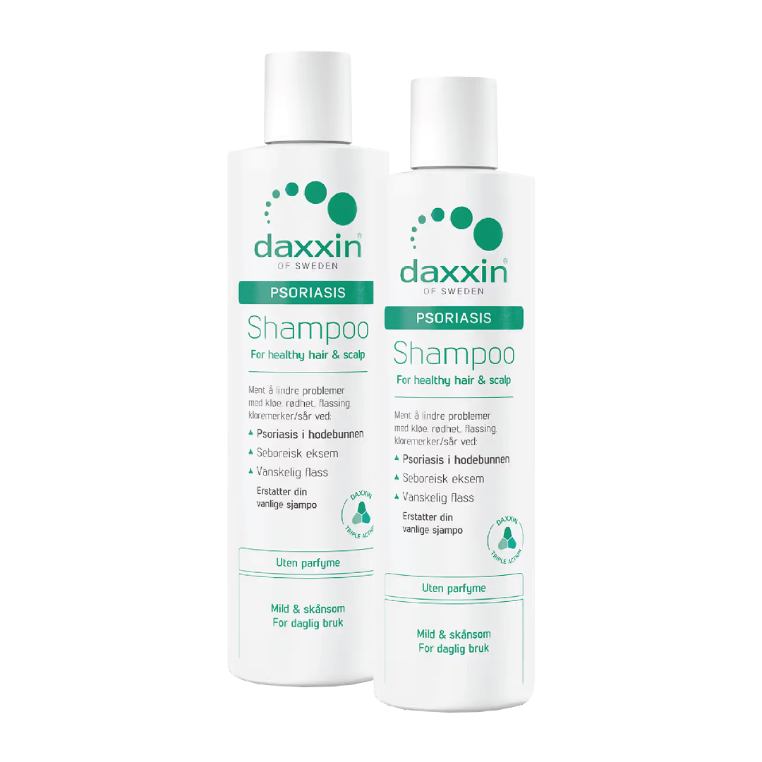 Shampoo mot psoriasis x2
