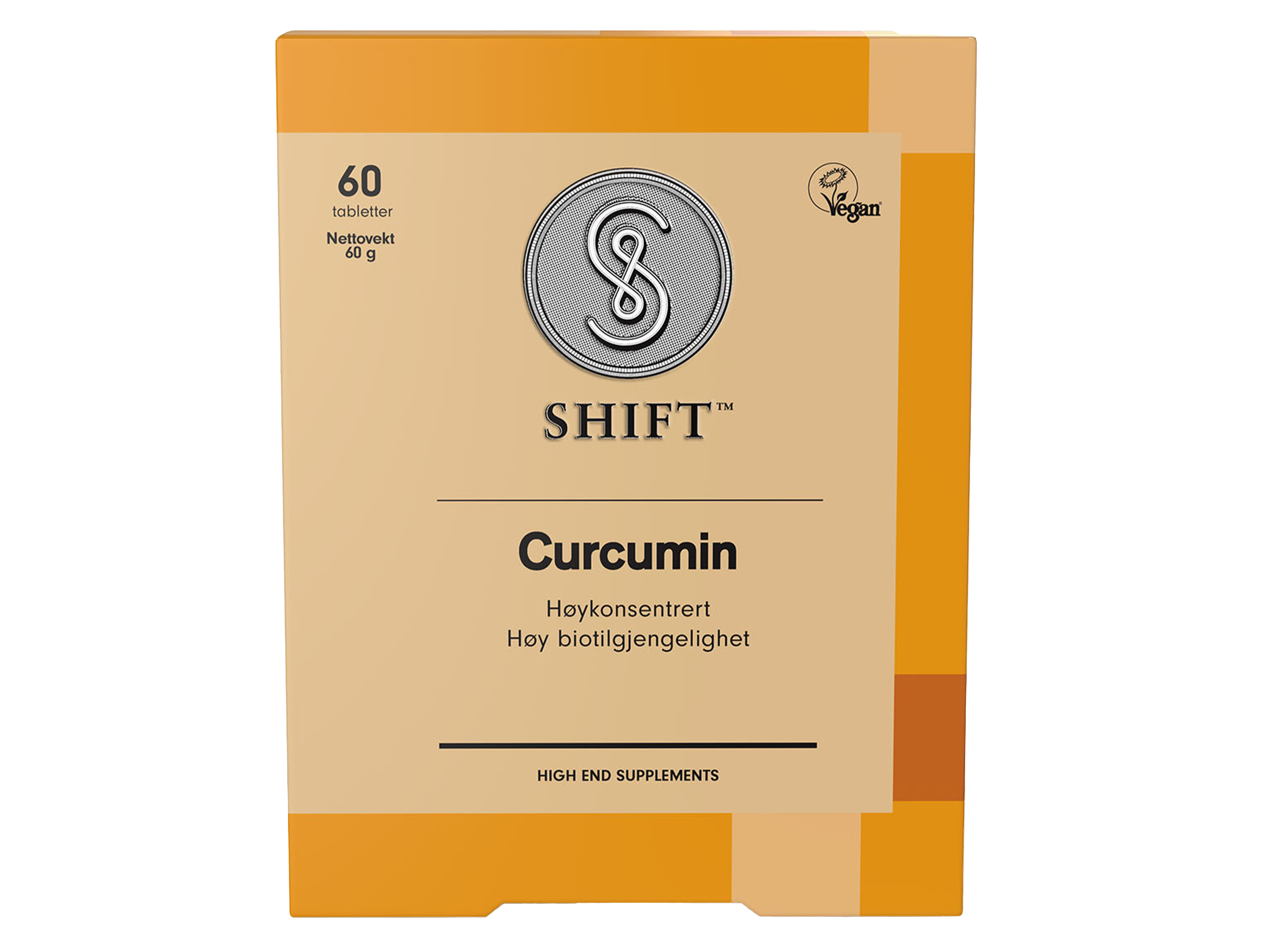 Shift Curcumin, 60 tabletter