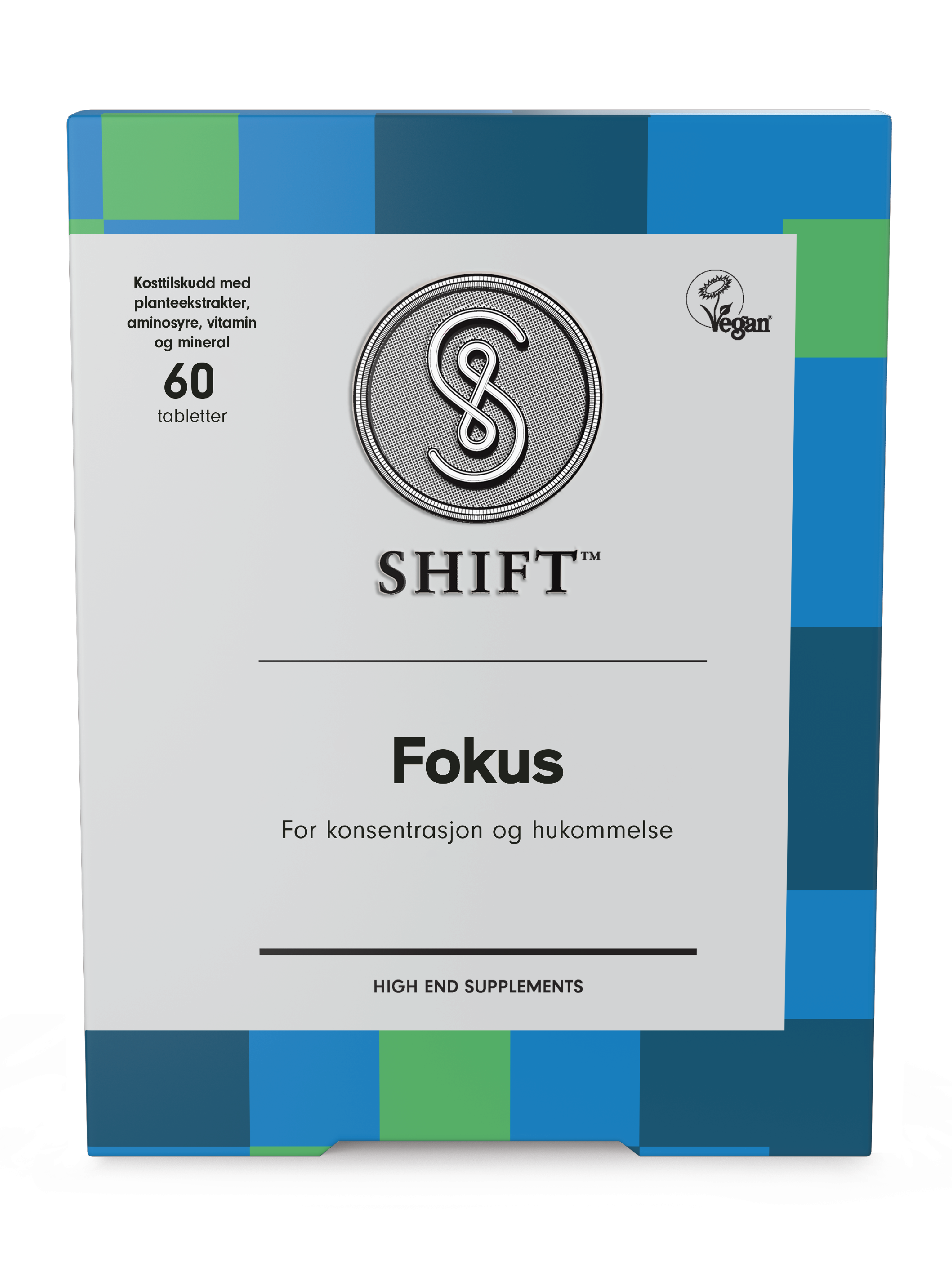 Shift Fokus, 60 tabletter