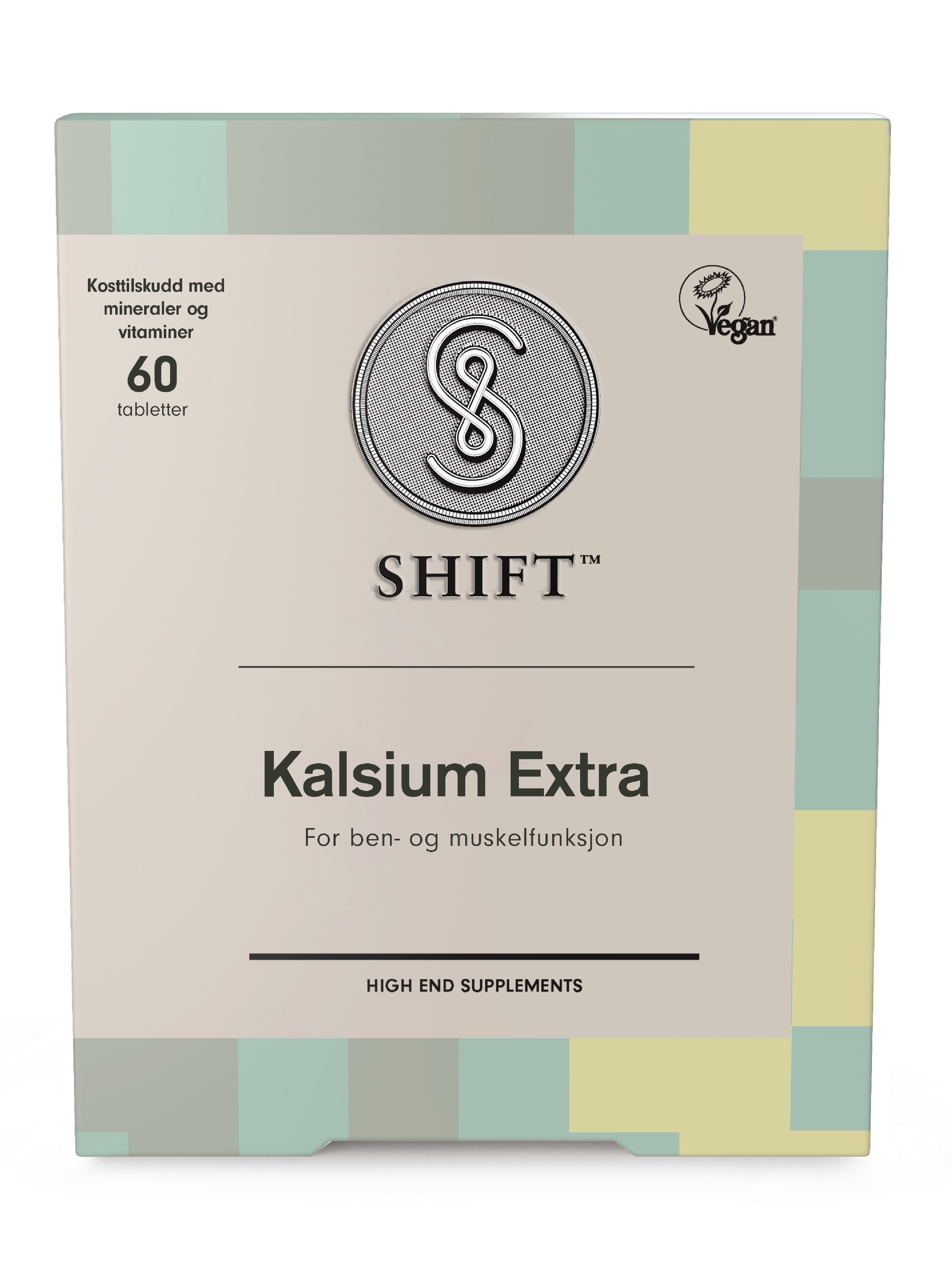 SHIFT Kalsium Extra Tabletter, 60 stk.