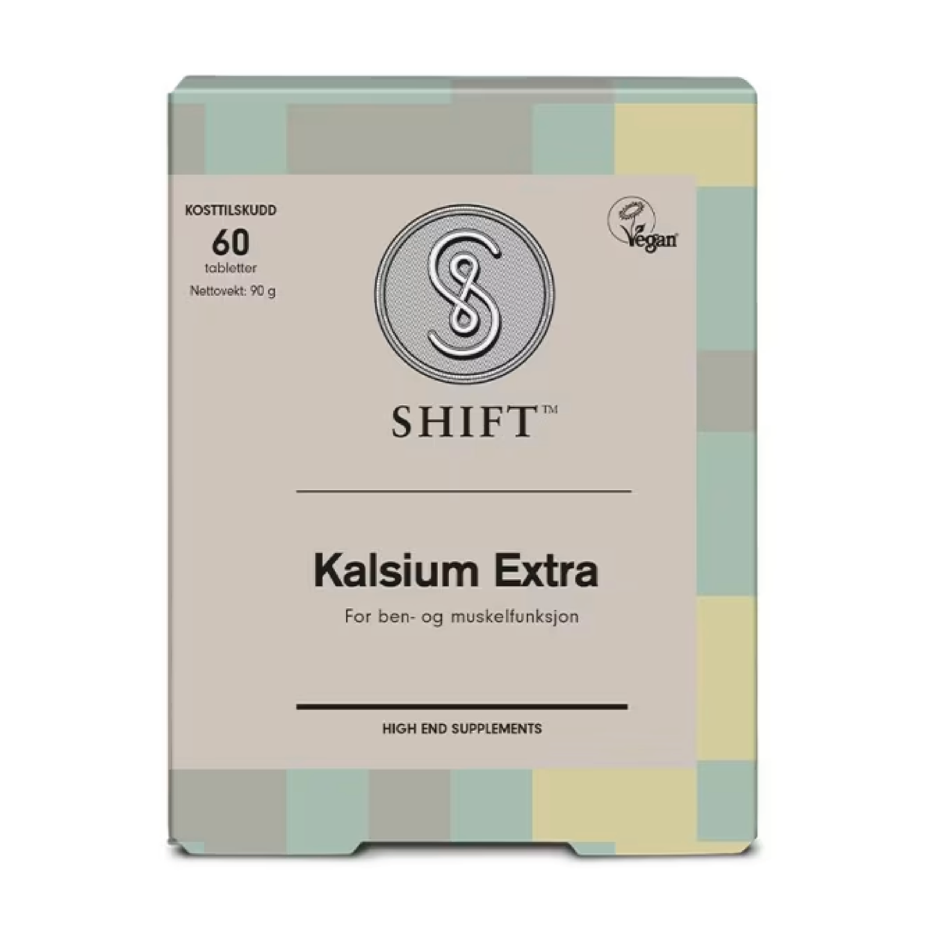 SHIFT Kalsium Extra tabletter, 60 stk.