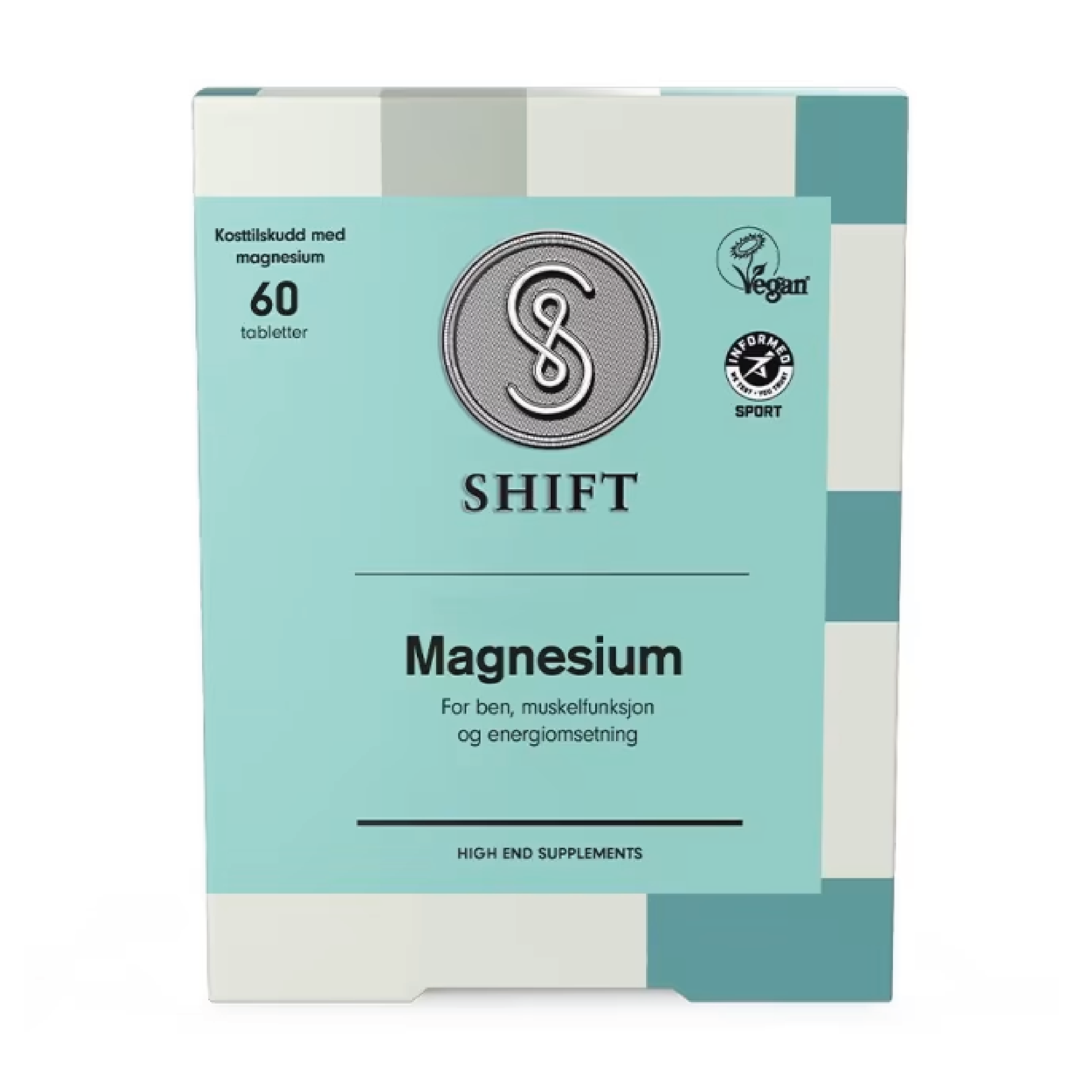 SHIFT Magnesium tabletter, 60 stk.