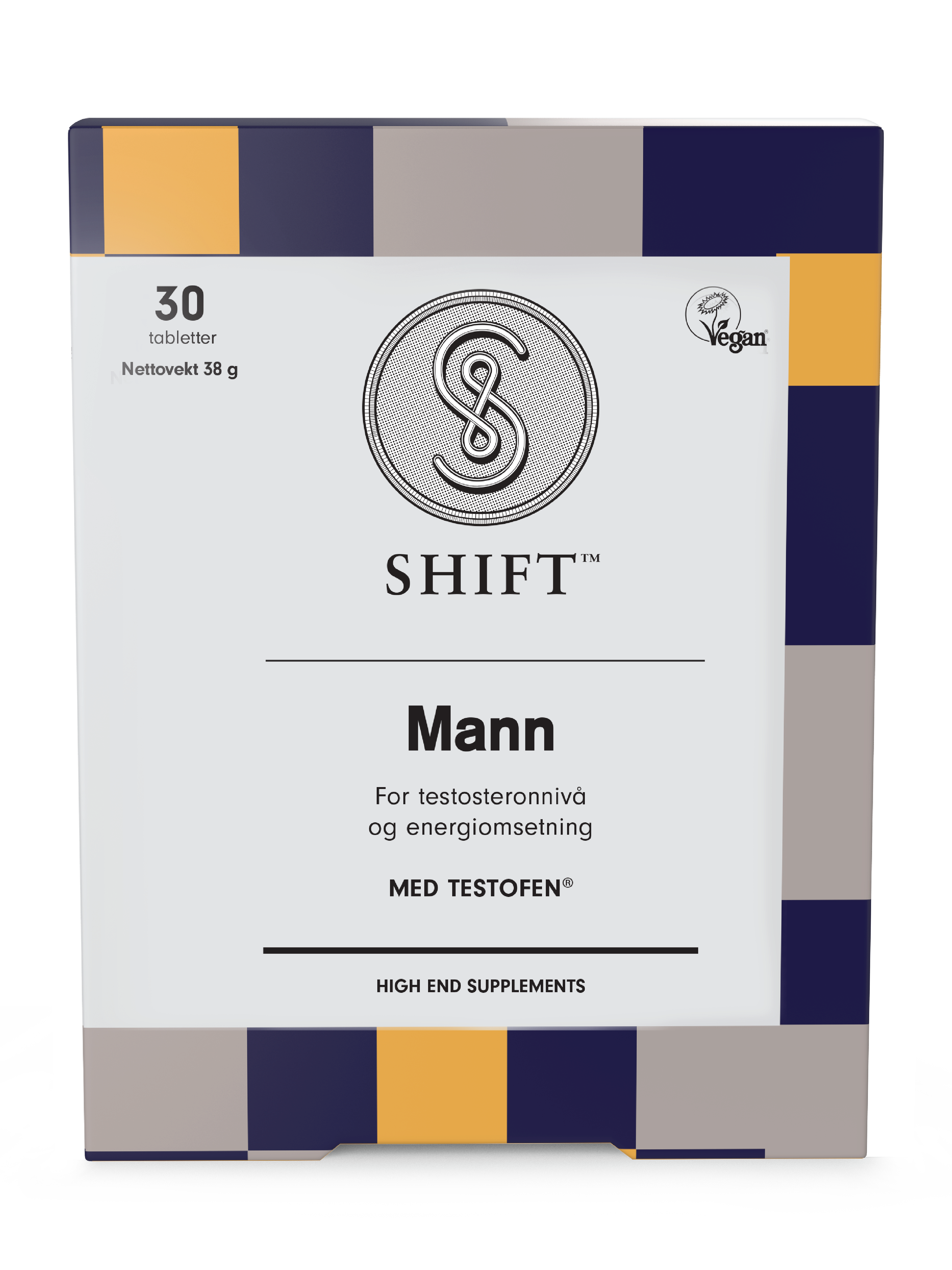 SHIFT Mann Tabletter, 30 stk.