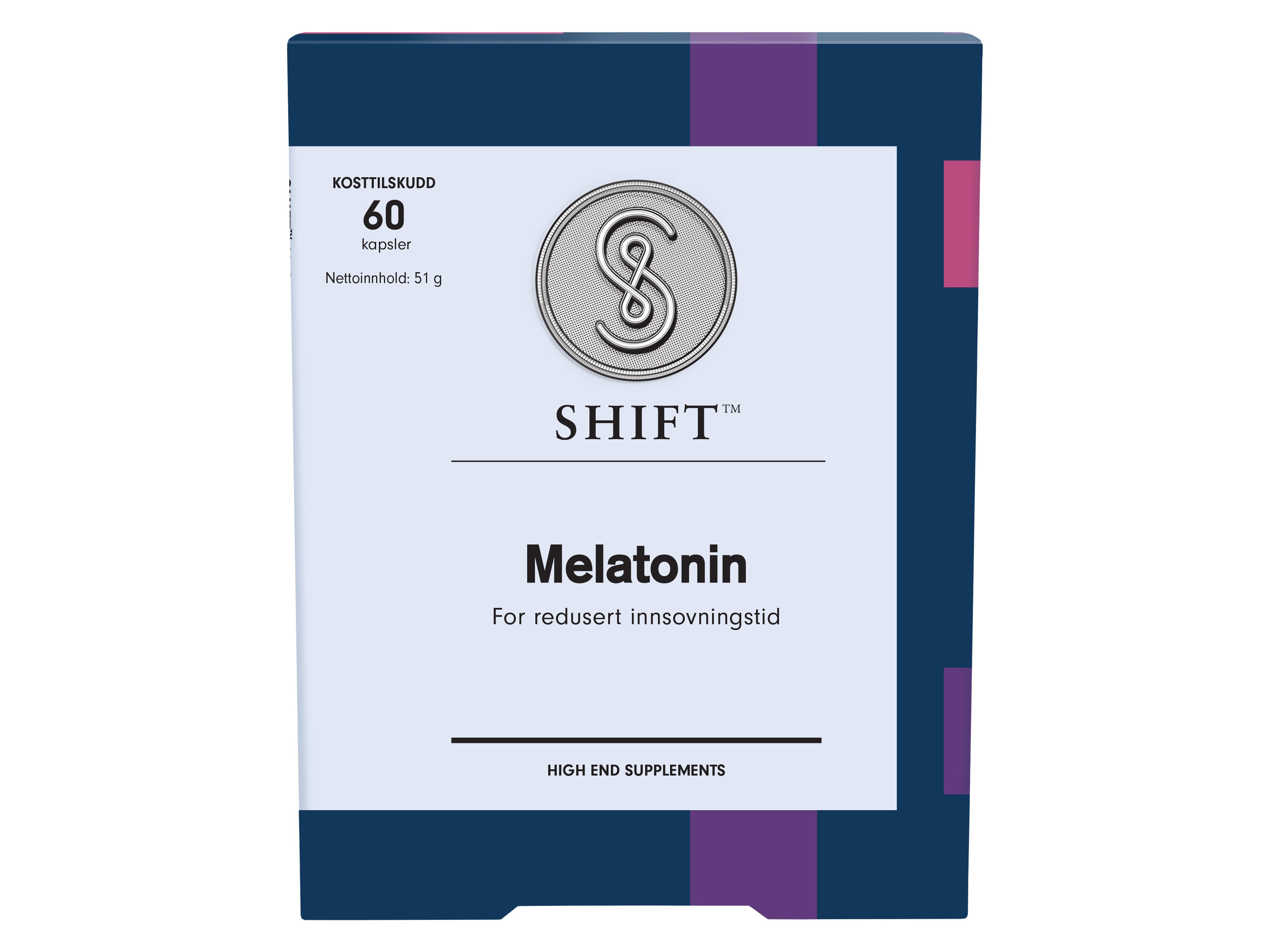 SHIFT Melatonin Kapsler, 60 stk.