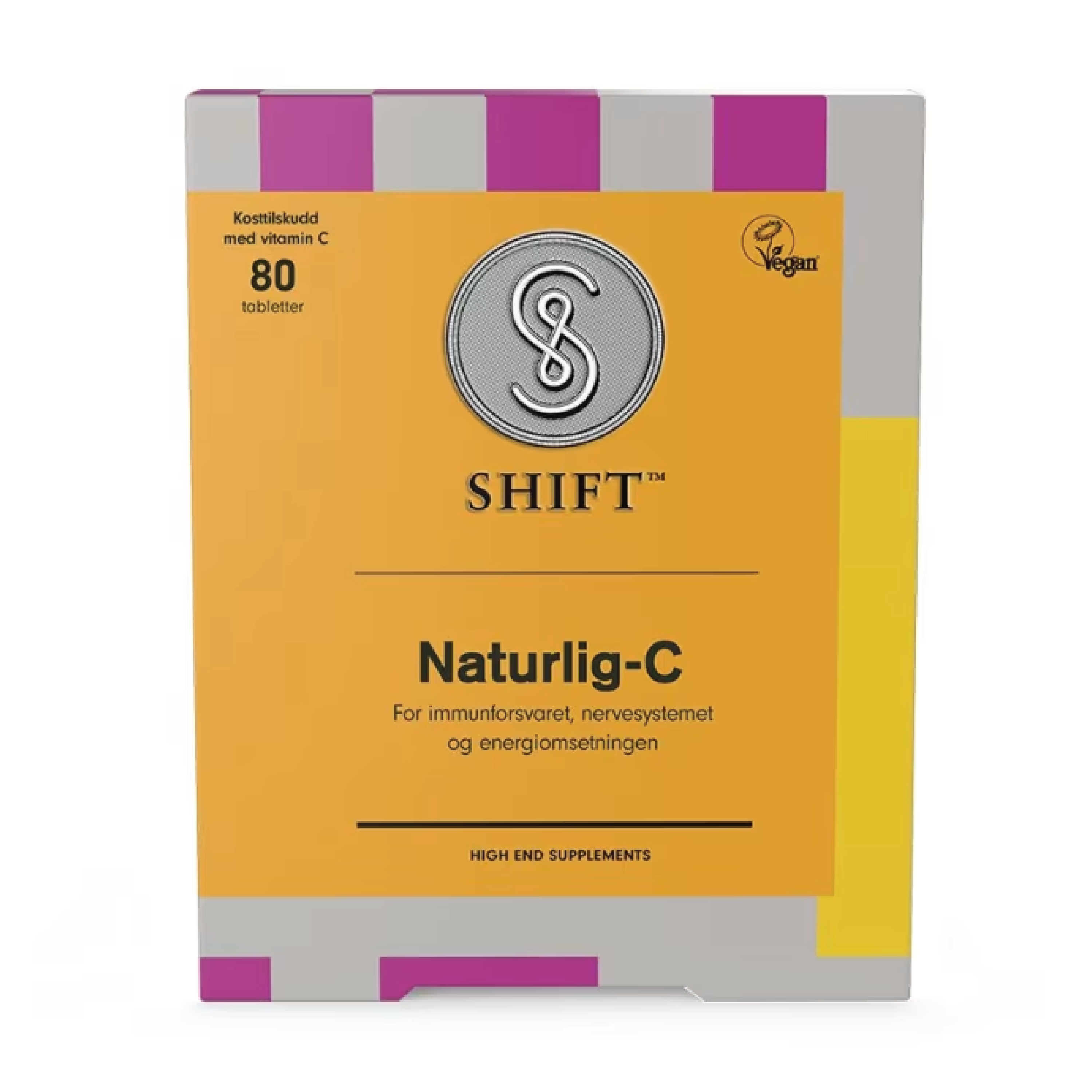 SHIFT Naturlig-C tabletter, 80 stk
