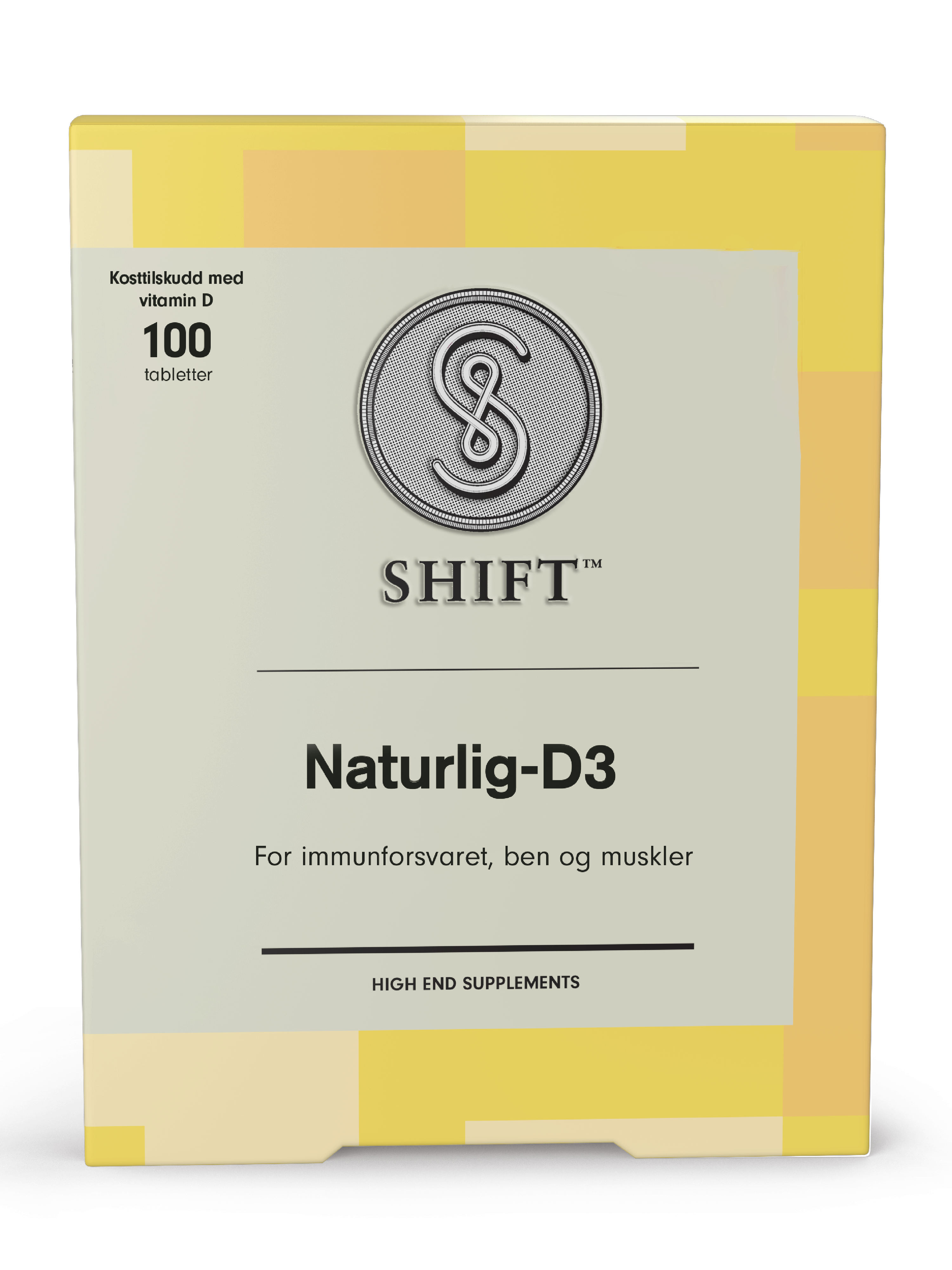 Shift Naturlig-D3 80 µg Tabletter, 100 stk