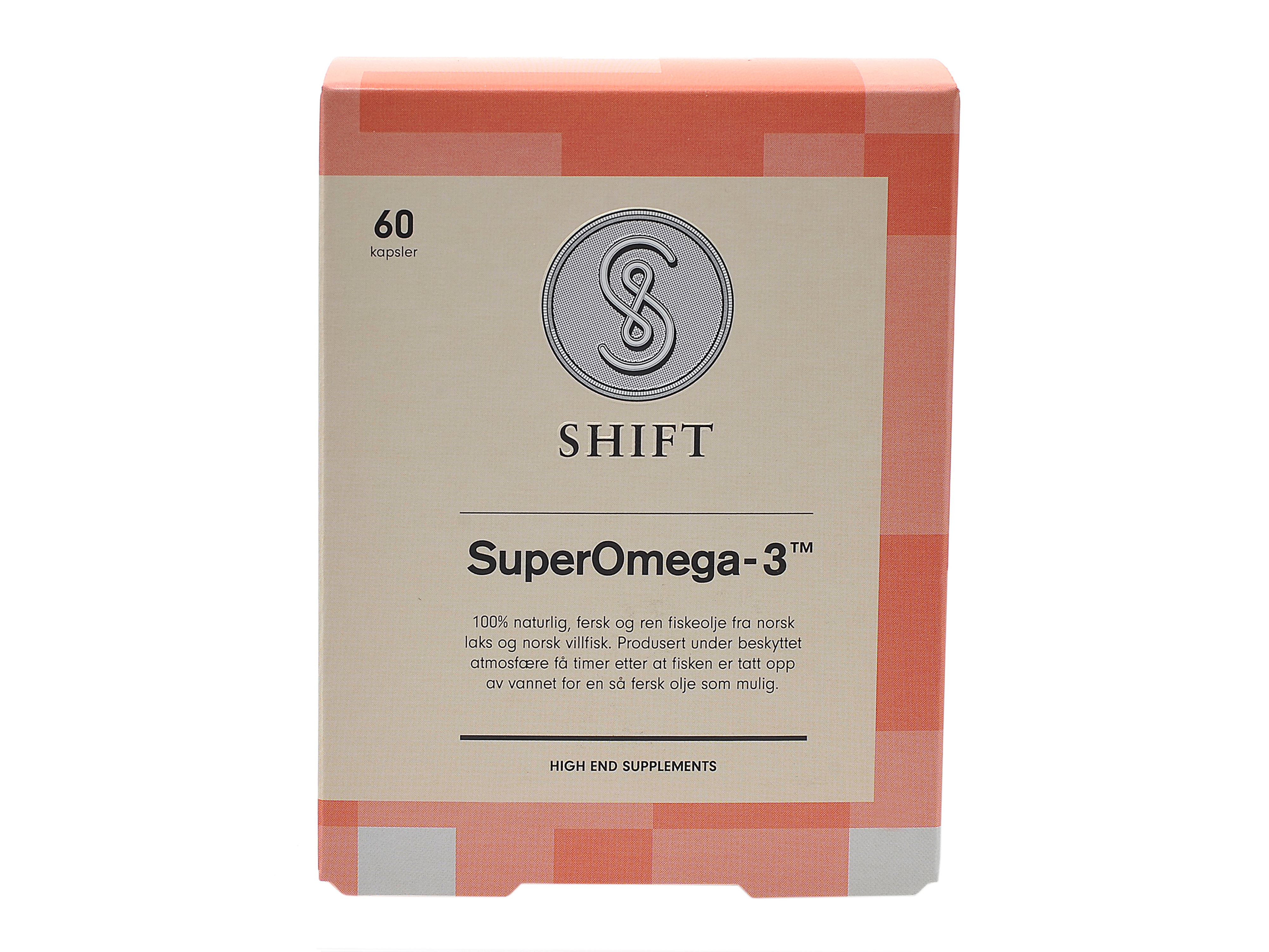 SHIFT SuperOmega-3 Kapsler, 60 stk.