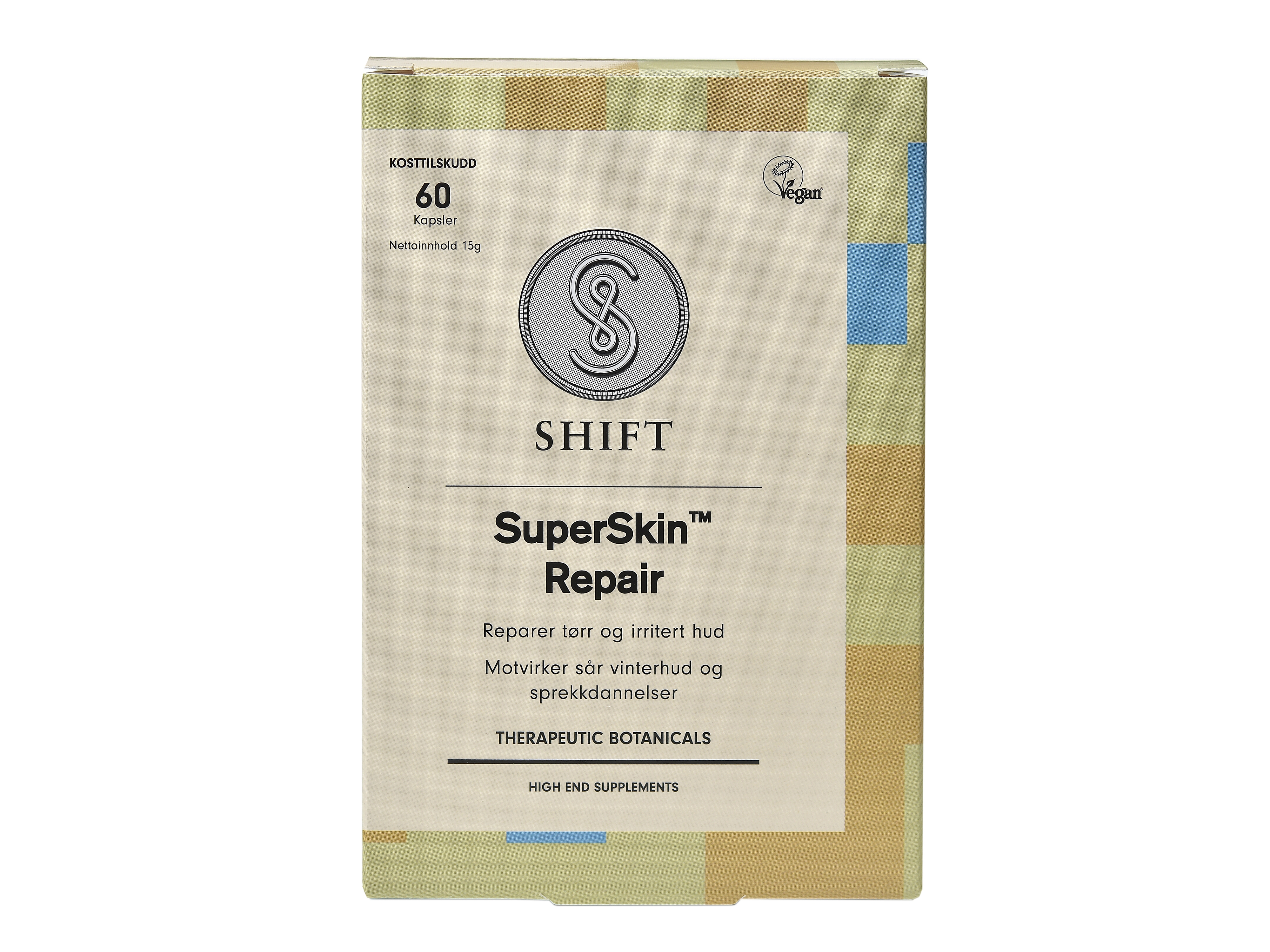 SHIFT SuperSkin Repair Kapsler, 60 stk