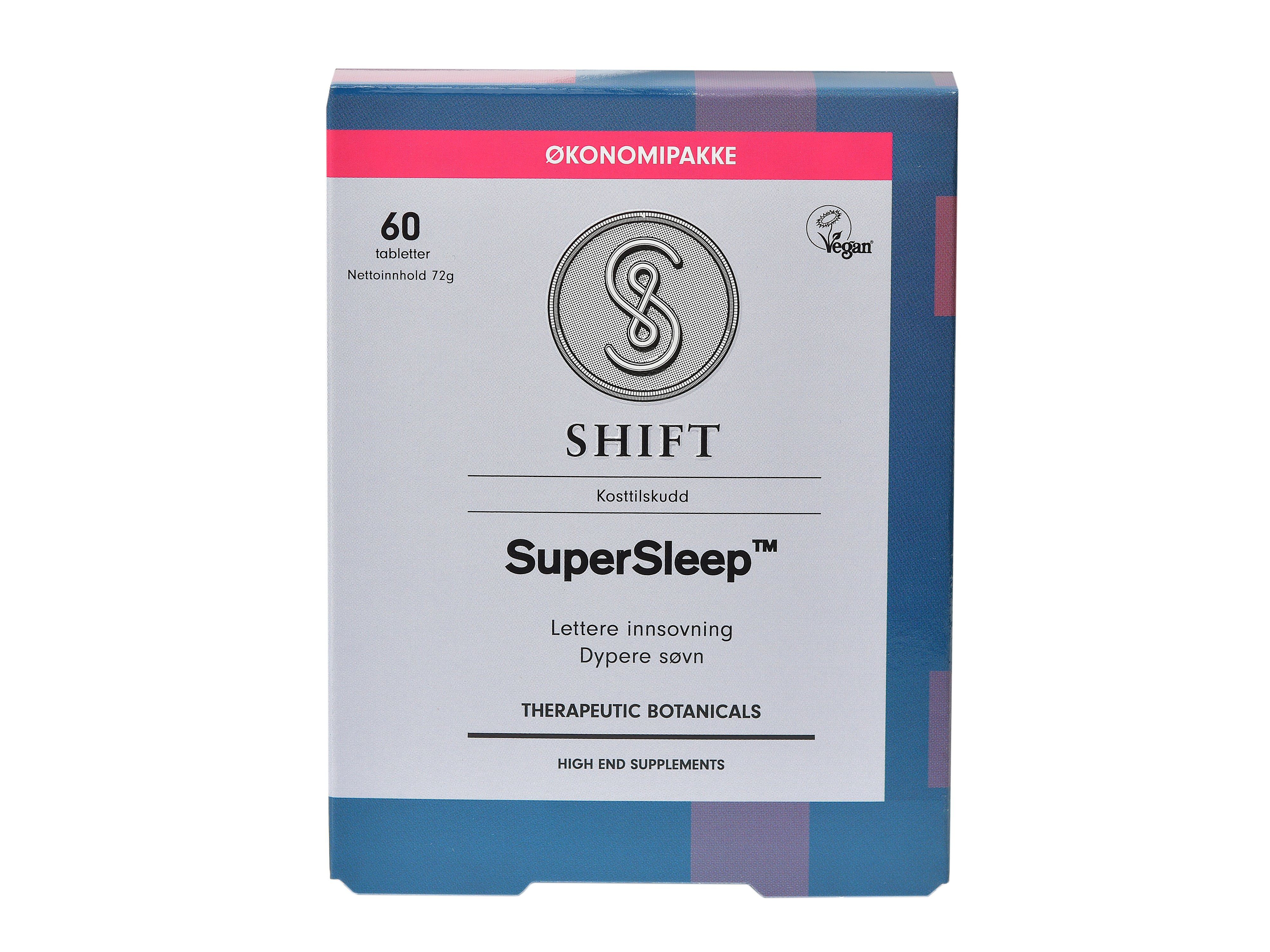 SHIFT SuperSleep Tabletter, 60 stk