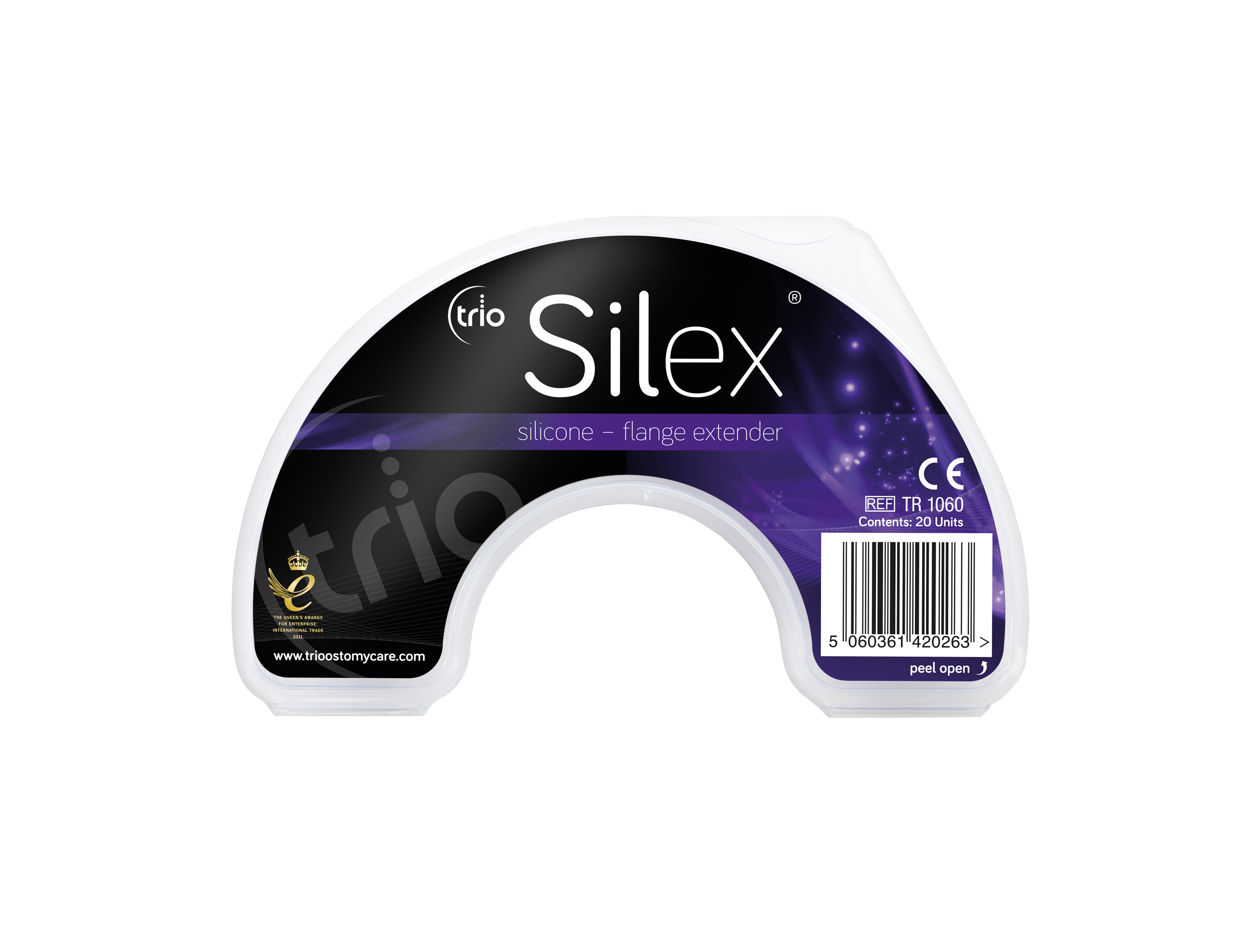 Silex Fx plateforlenger silikon, 20 stk.