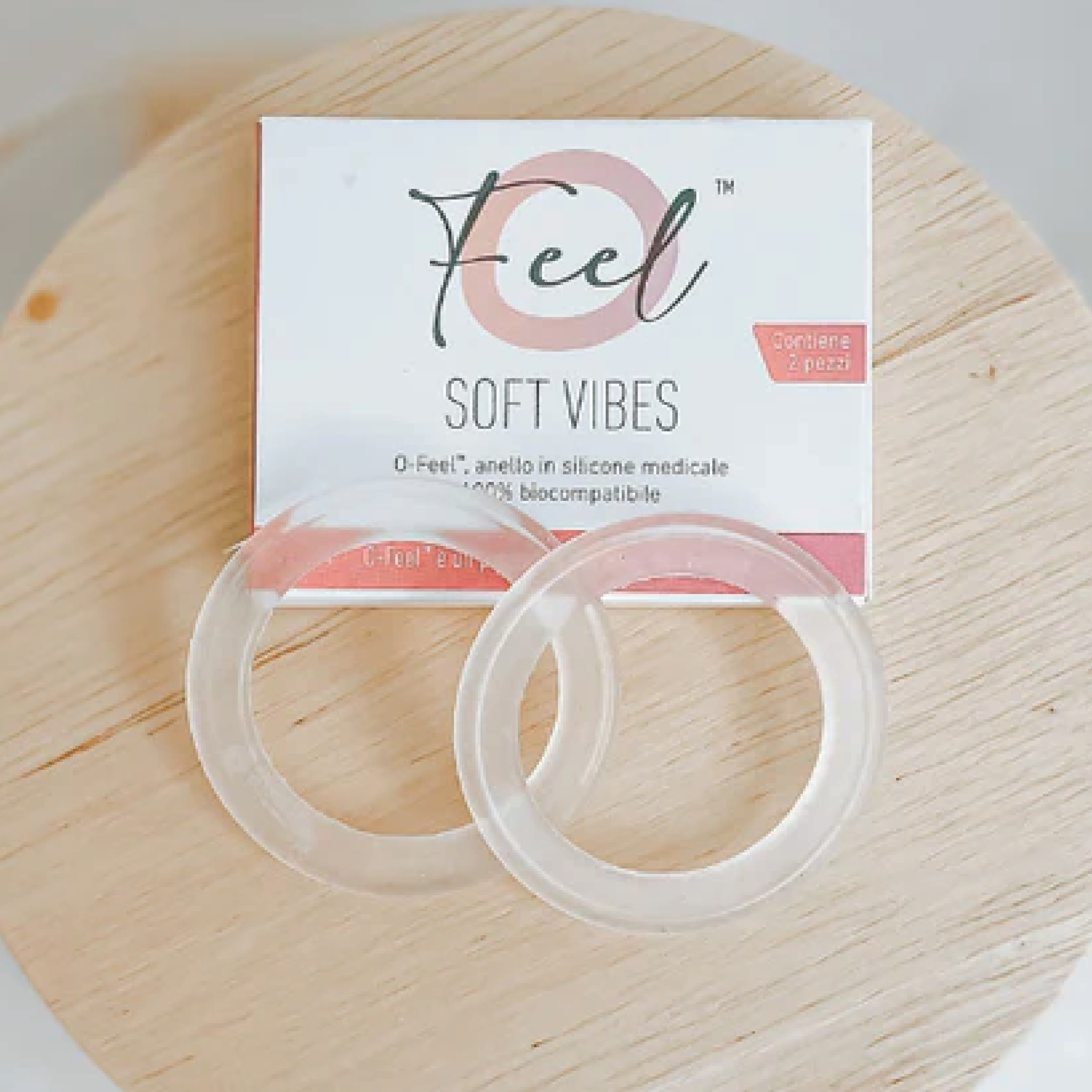 Silverette O-Feel silikonring, 2 stk.