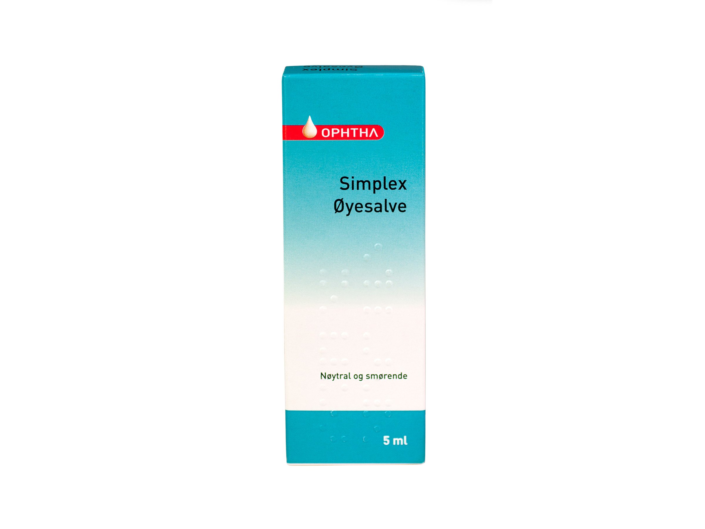 Simplex Øyesalve, 5 ml.