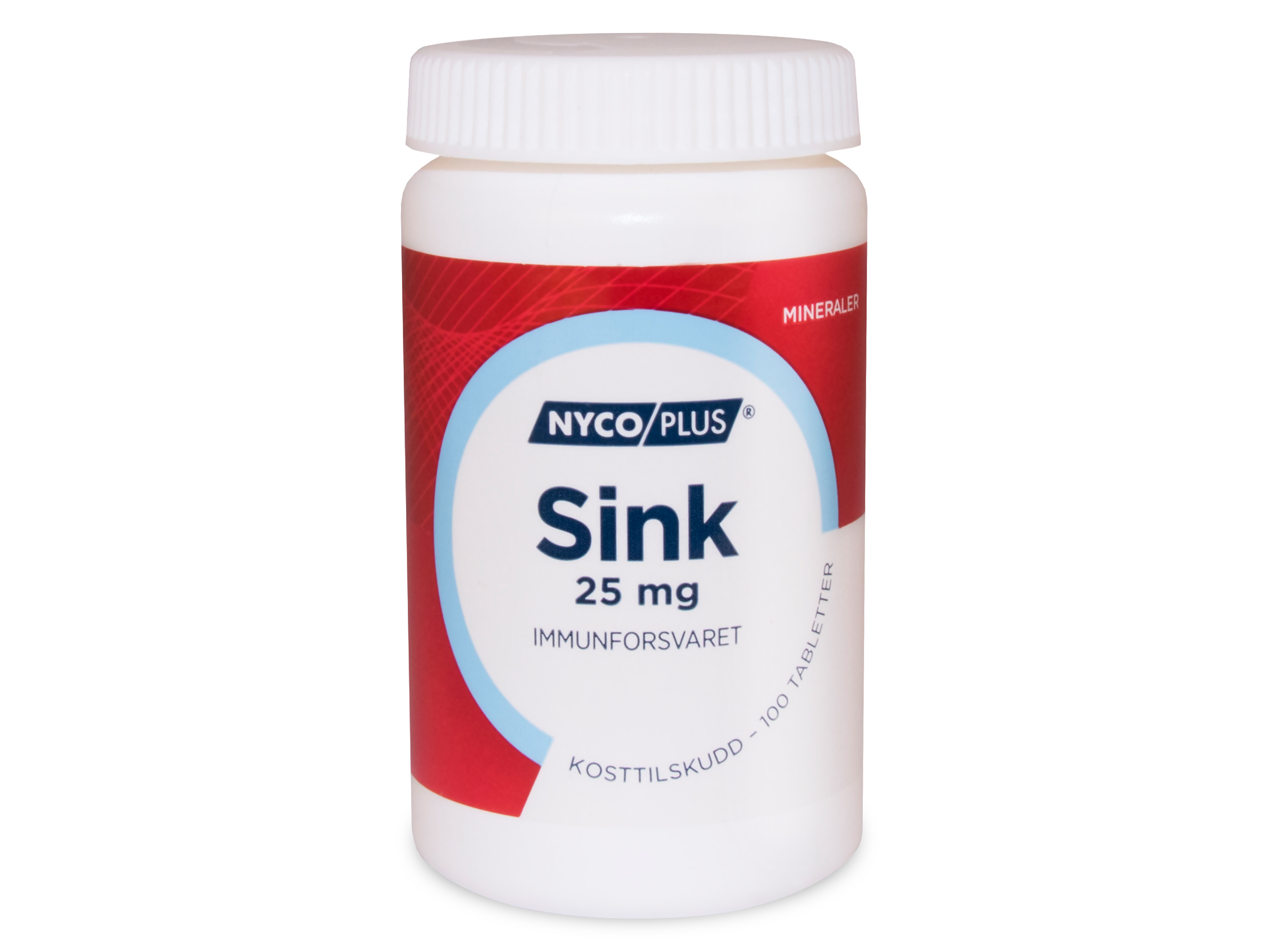 Nycoplus Sink 25 mg, 100 tabletter