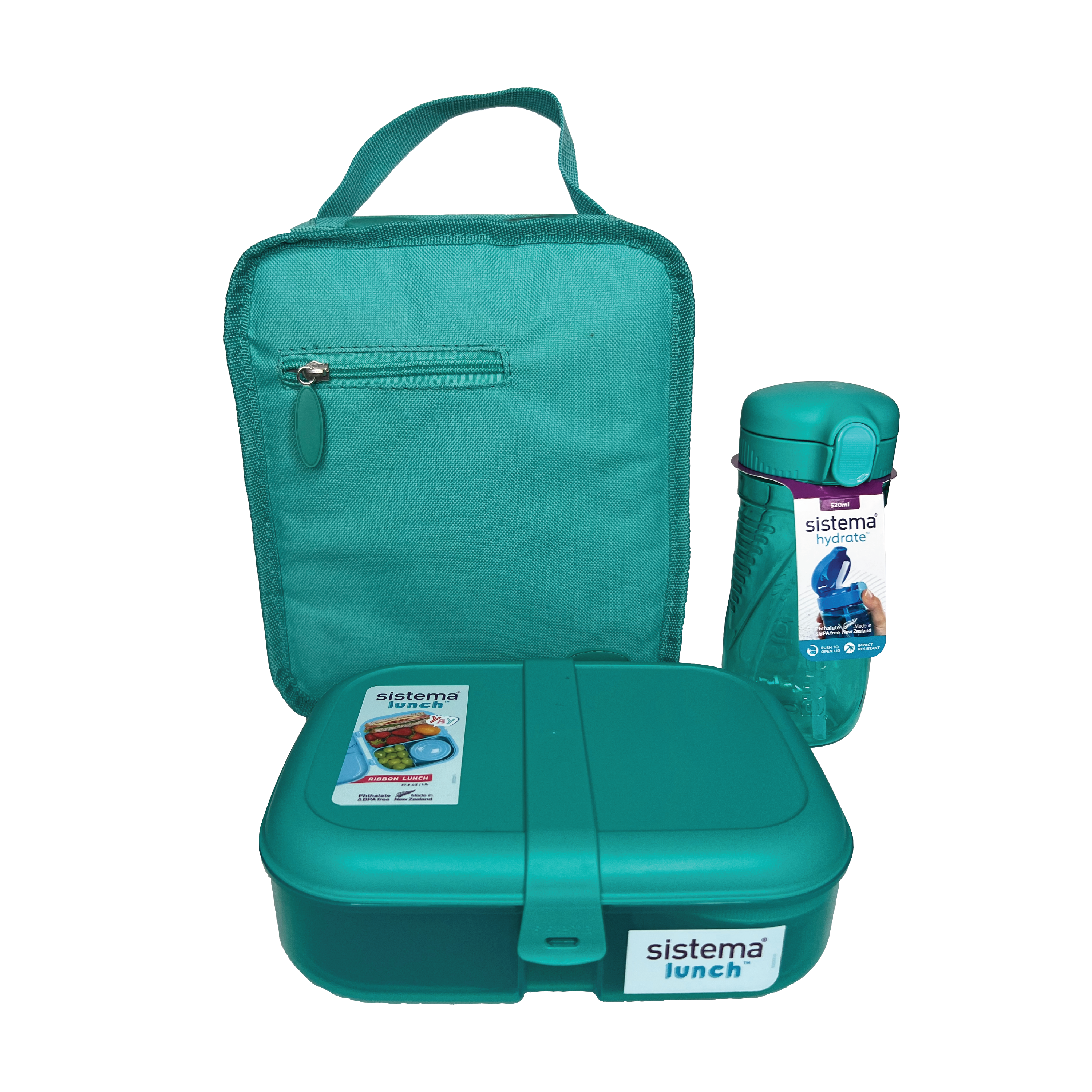 Sistema Lunch Time Set, Grønn, 1 sett