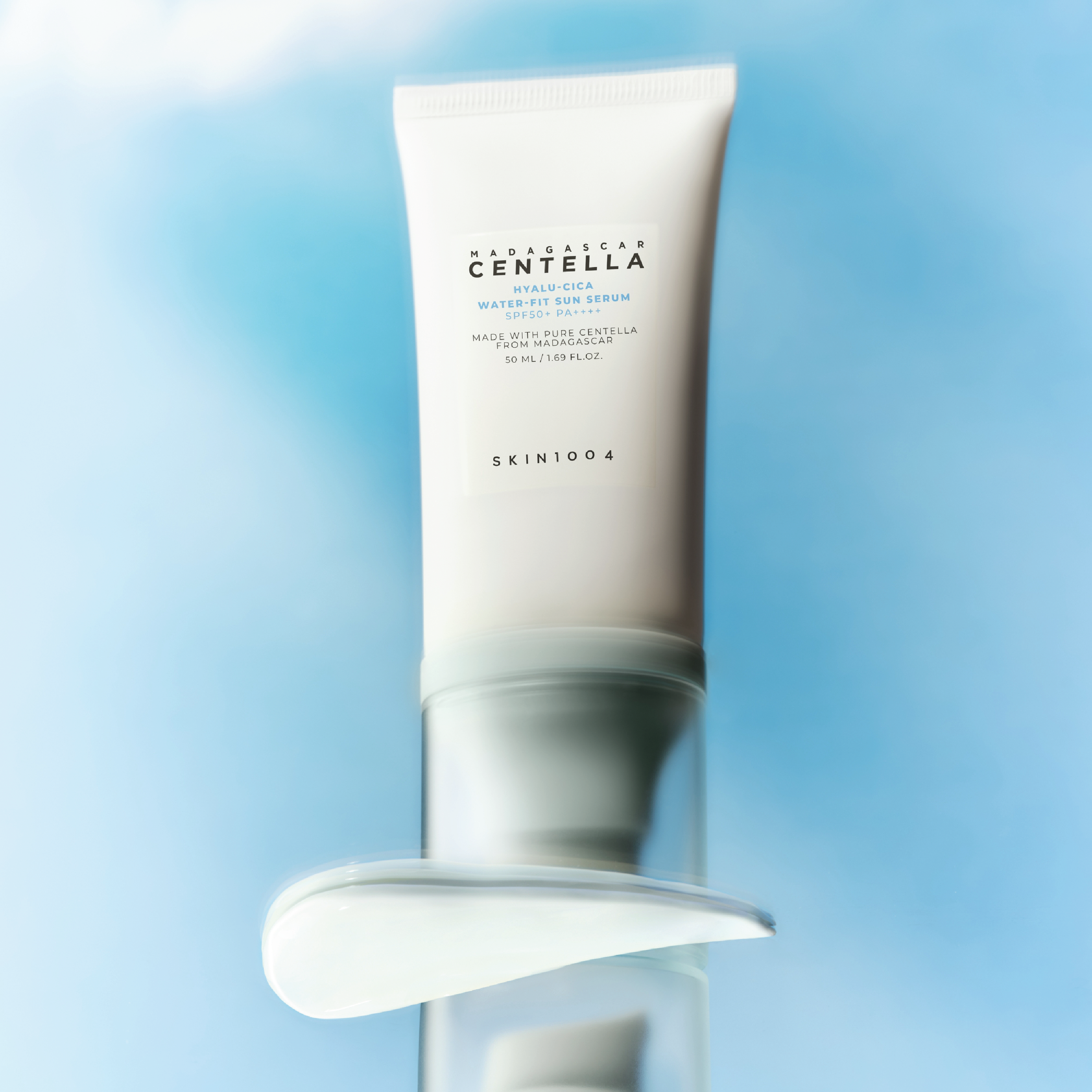 SKIN1004 Madagascar Centella Hyalu-Cica Water-Fit Sun Serum SPF 50+ PA++++, 50 ml