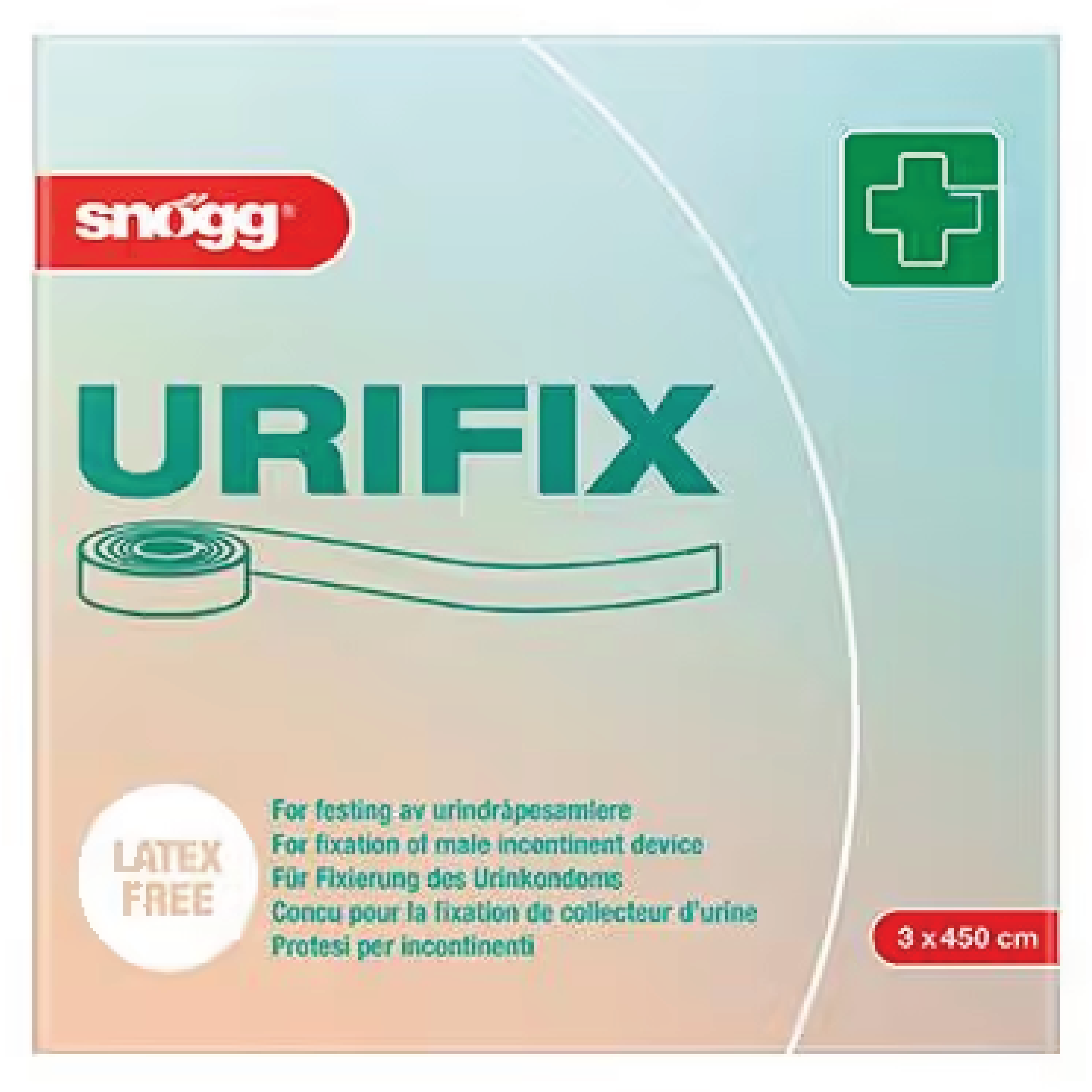 Snøgg Urifix selvheftende, 3 cm x 4,5 m