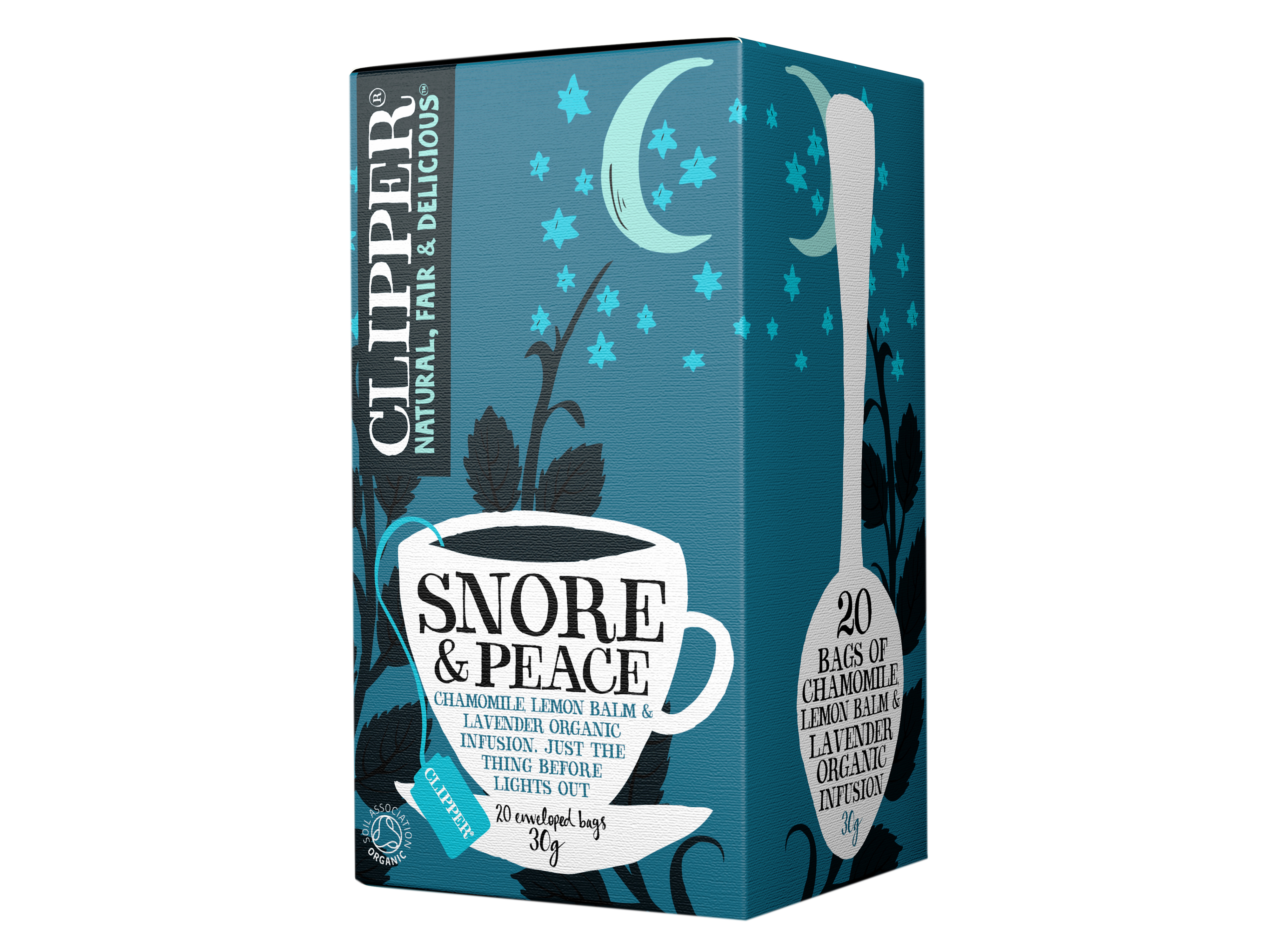 Clipper Snore & Peace, 20 poser økologisk te