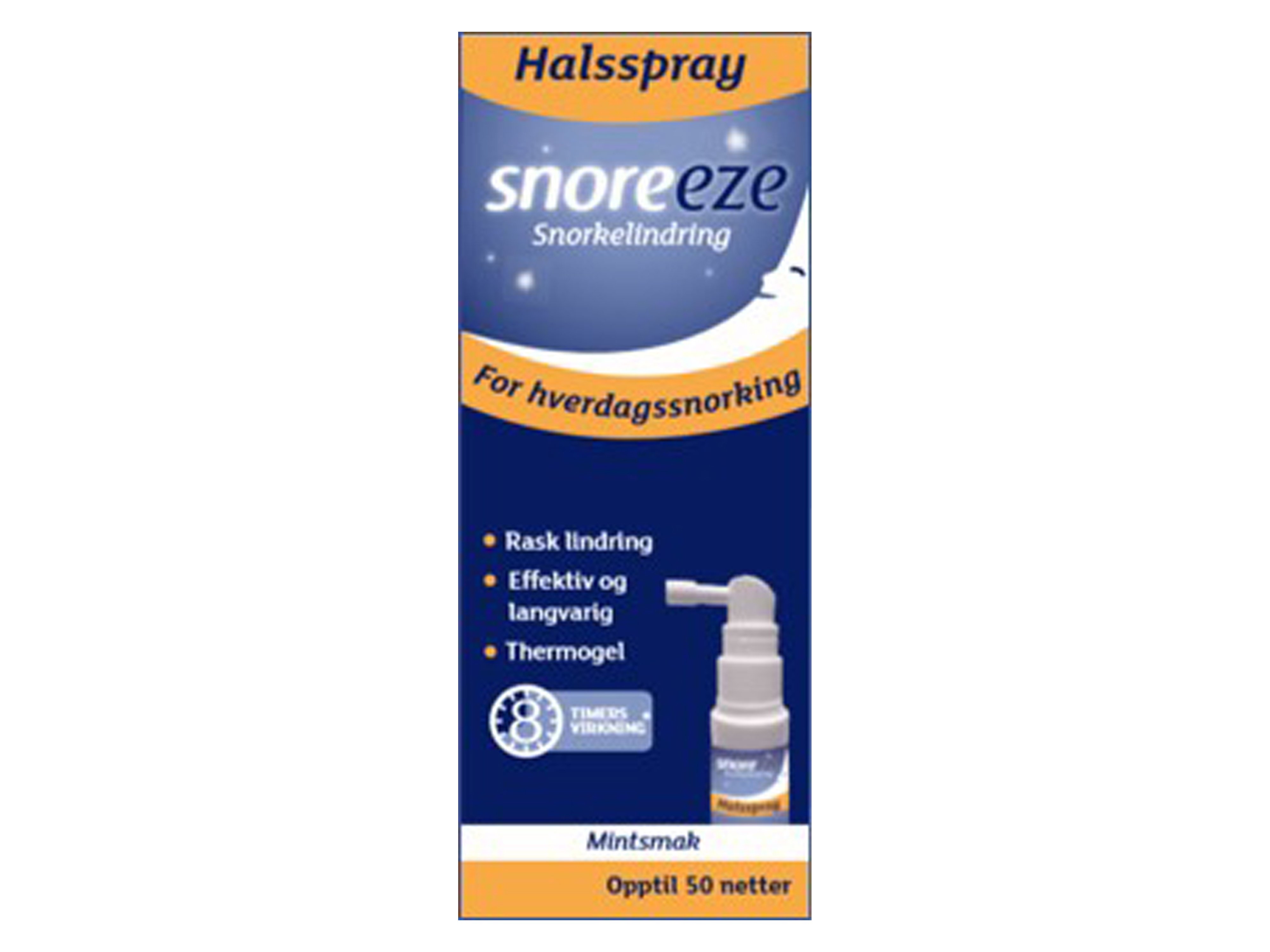 Snoreeze Snorkelindrende halsspray, 23,5 ml