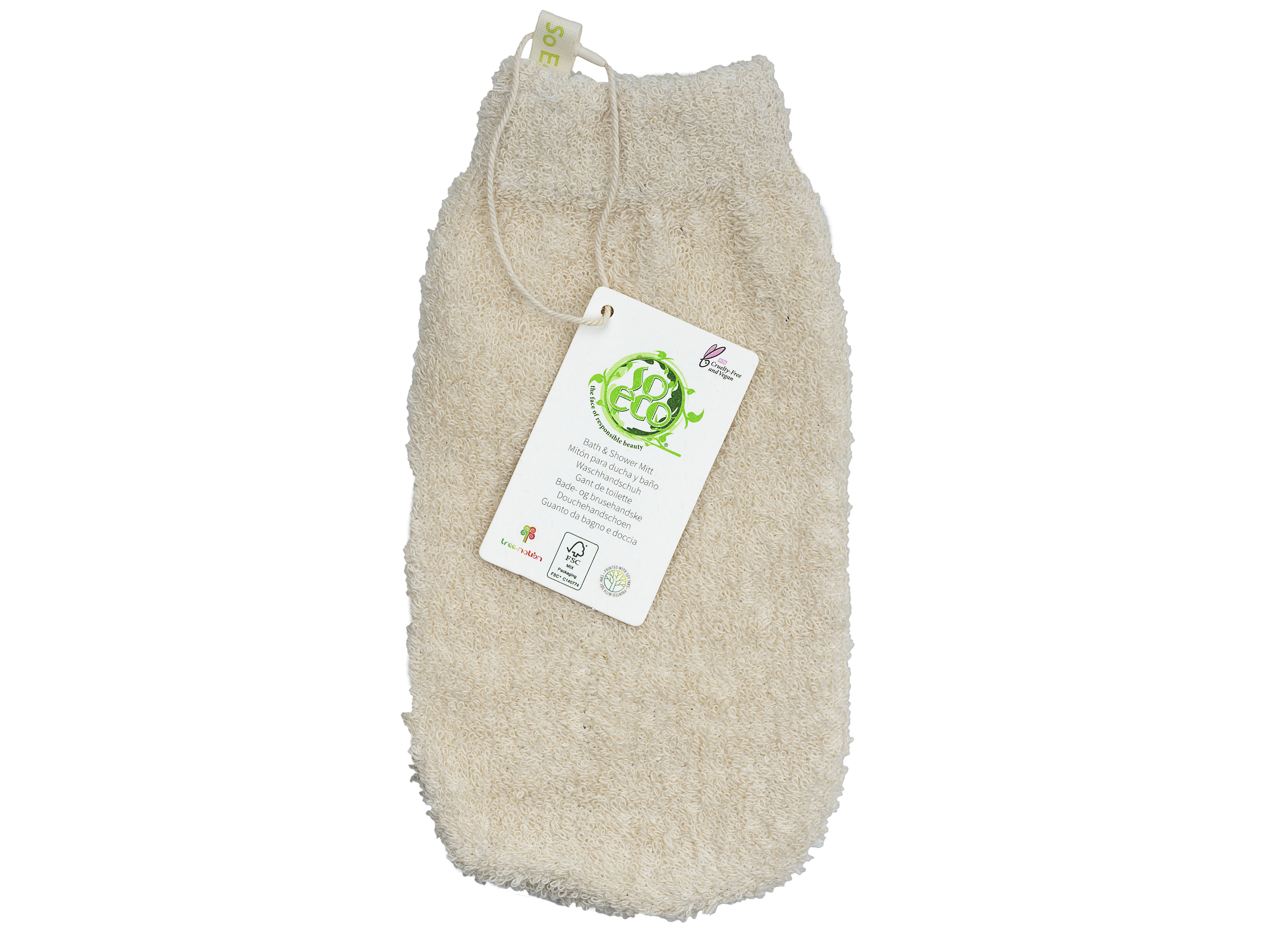 So Eco Bath & Shower Mitt, 1 stk