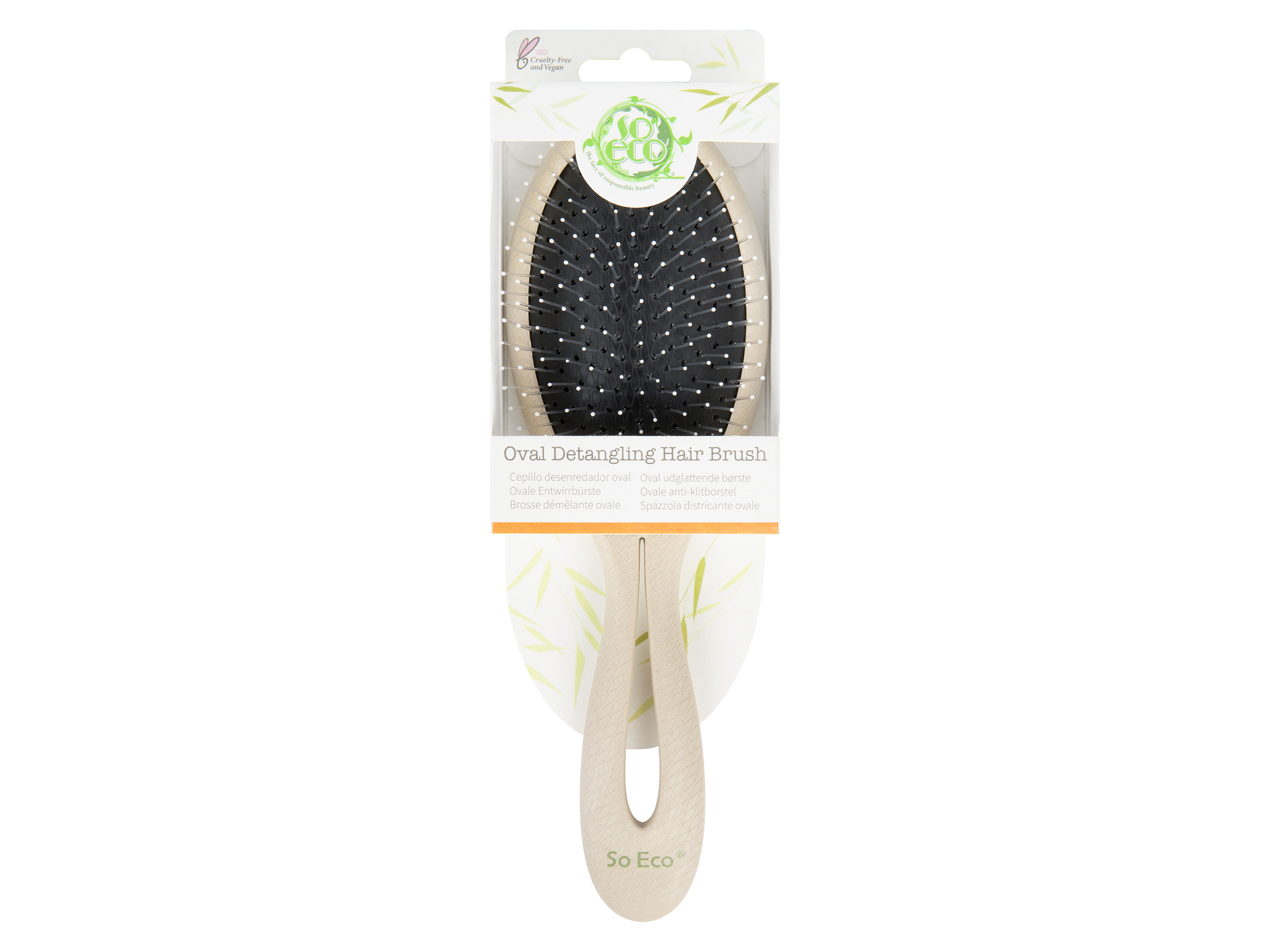 So Eco Bio Oval Detangling Hair Brush, 1 stk.