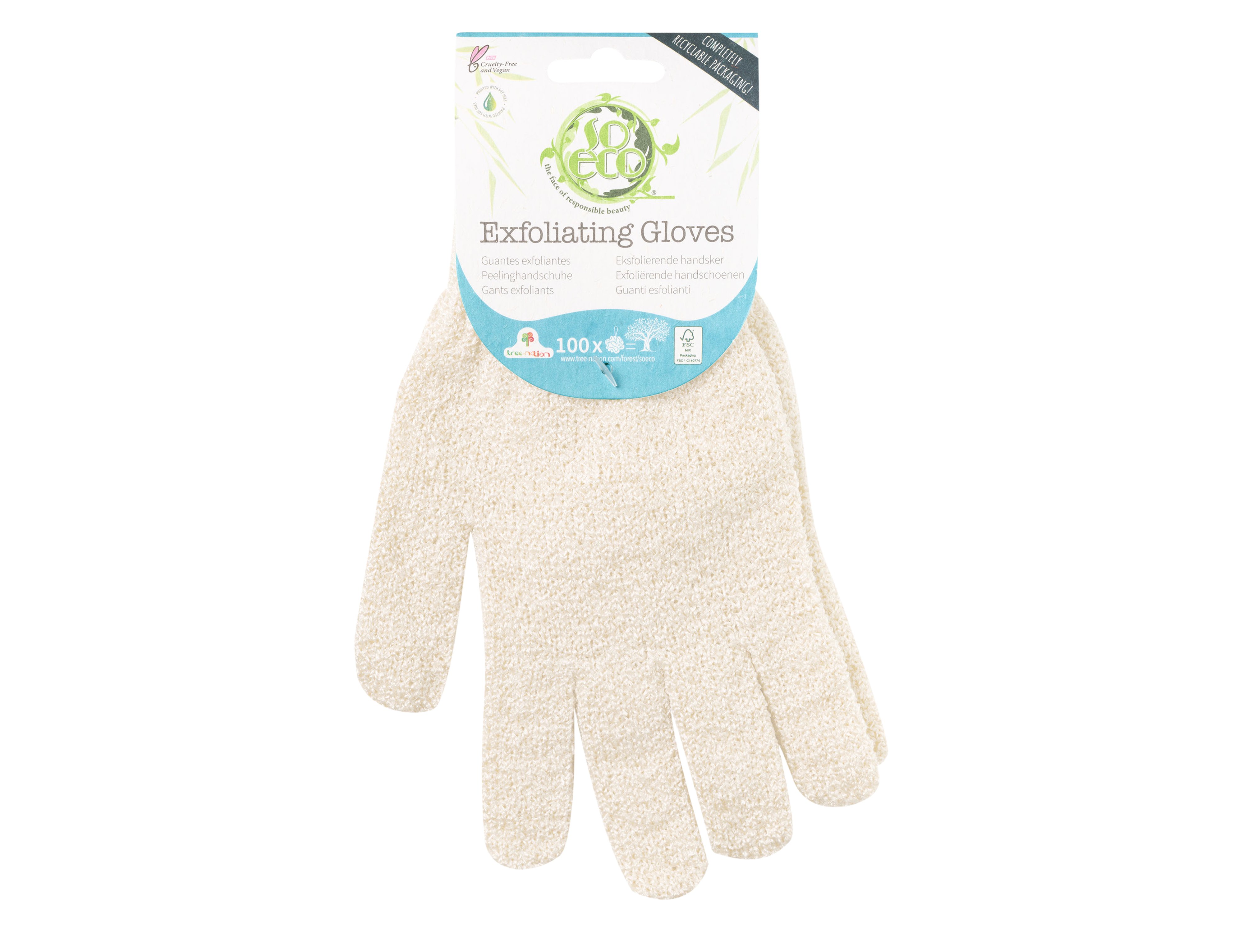 So Eco Exfoliating Gloves, 1 stk