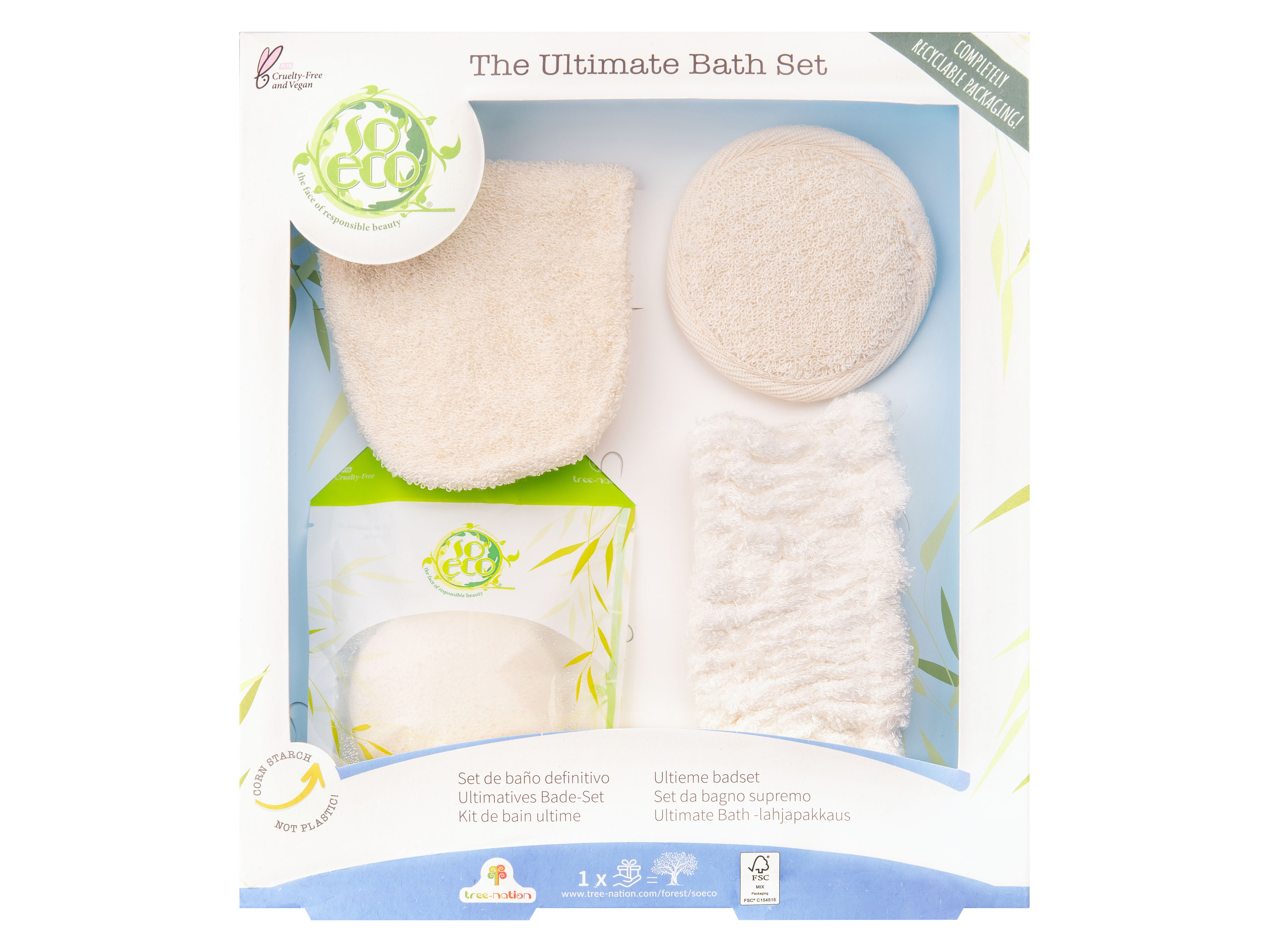 So Eco The Ultimate Bath Set, Gavesett til dusj og bad