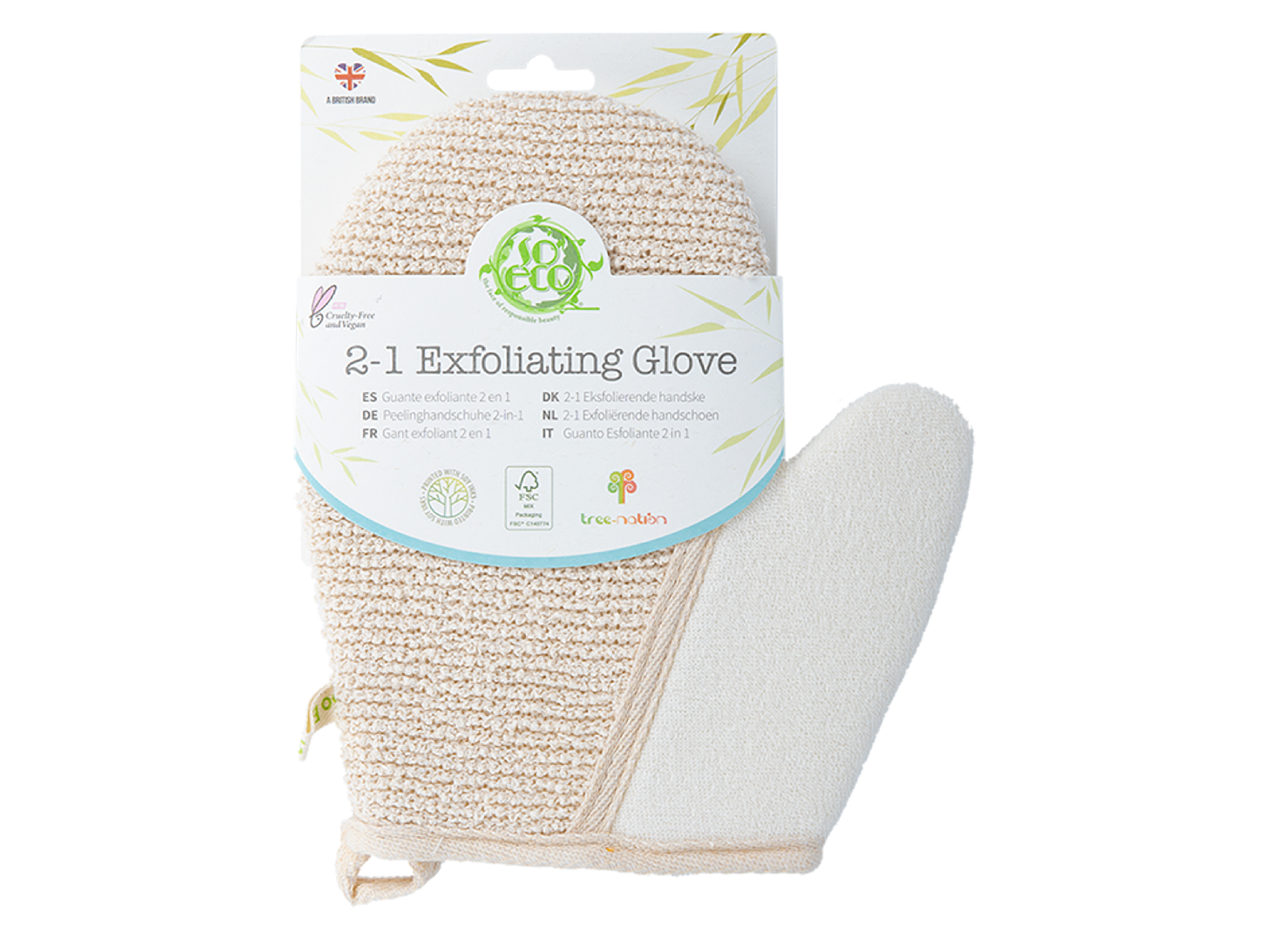 So Eco 2-1 Exfoliating Glove, 1 stk.
