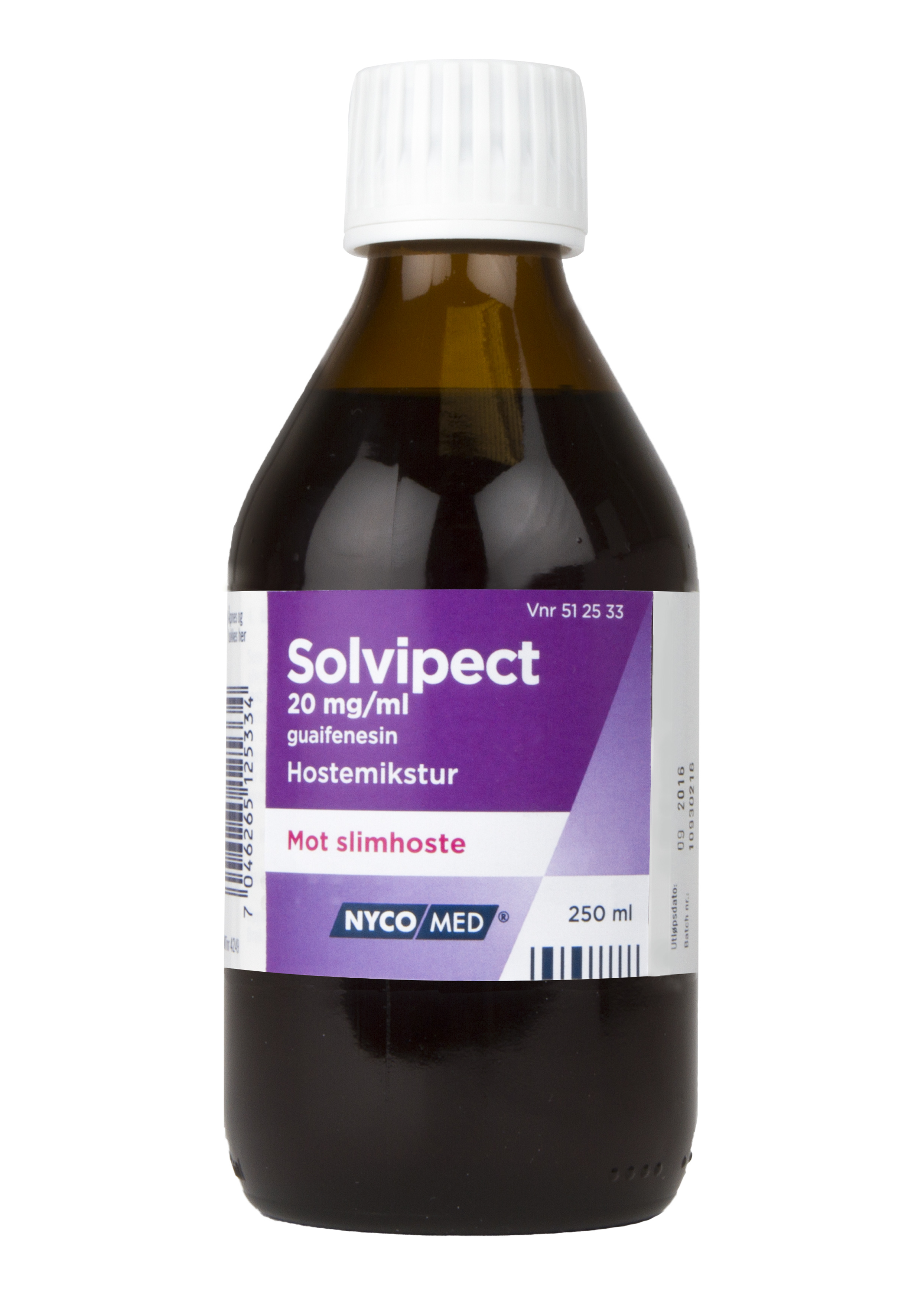 Solvipect Mikstur, 250 ml