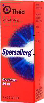 Spersallerg Øyedråper, 10 ml.