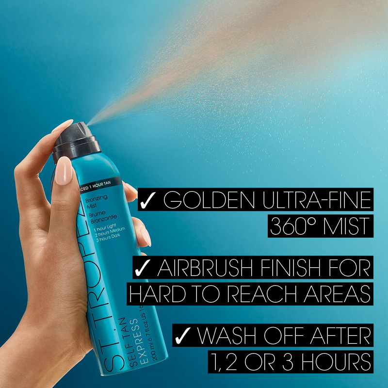 St.Tropez Self Tan Express Bronzing Mist, 200 ml Kroppspleie