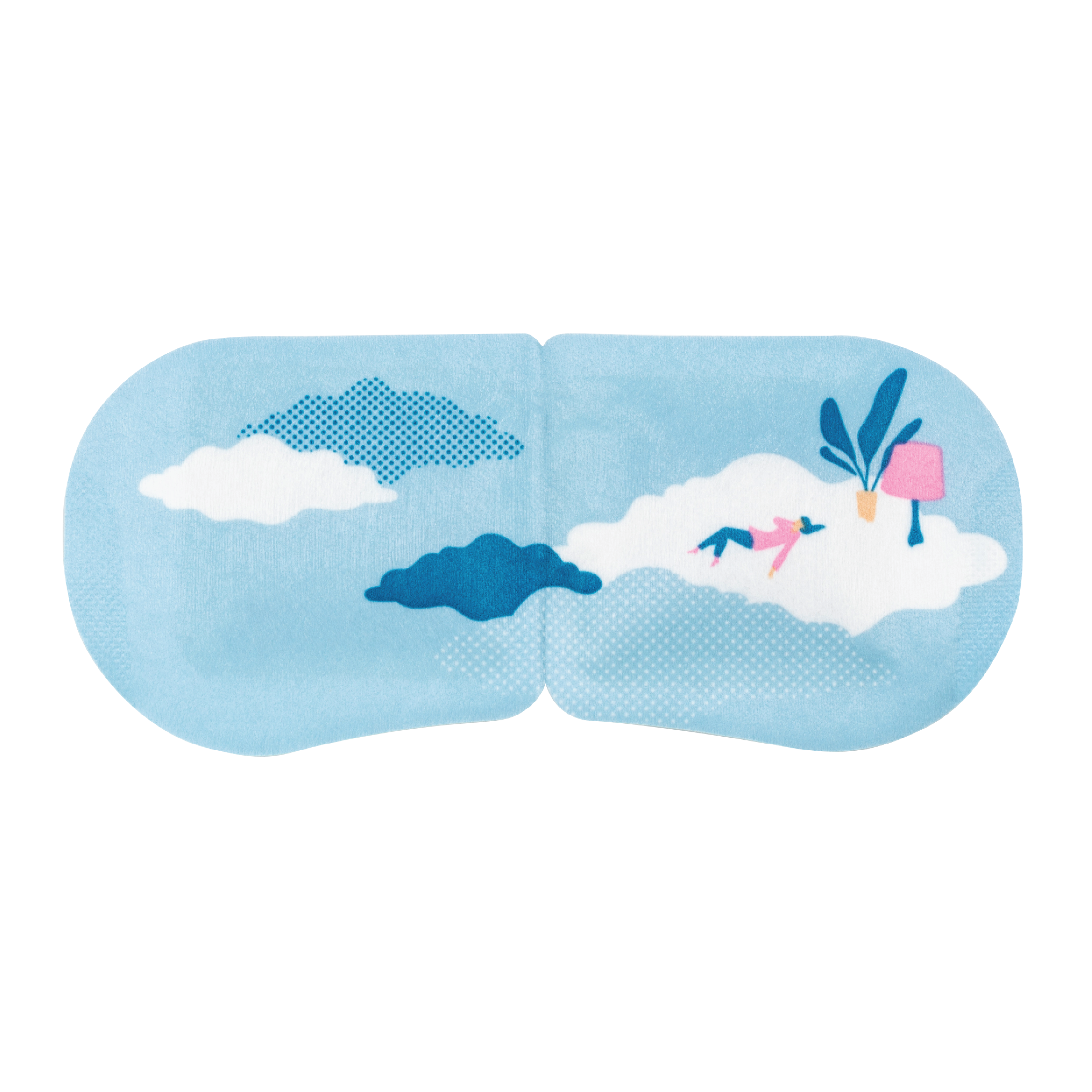 Steambase Daily Eyemask, Fleecy Cloud, 5 stk