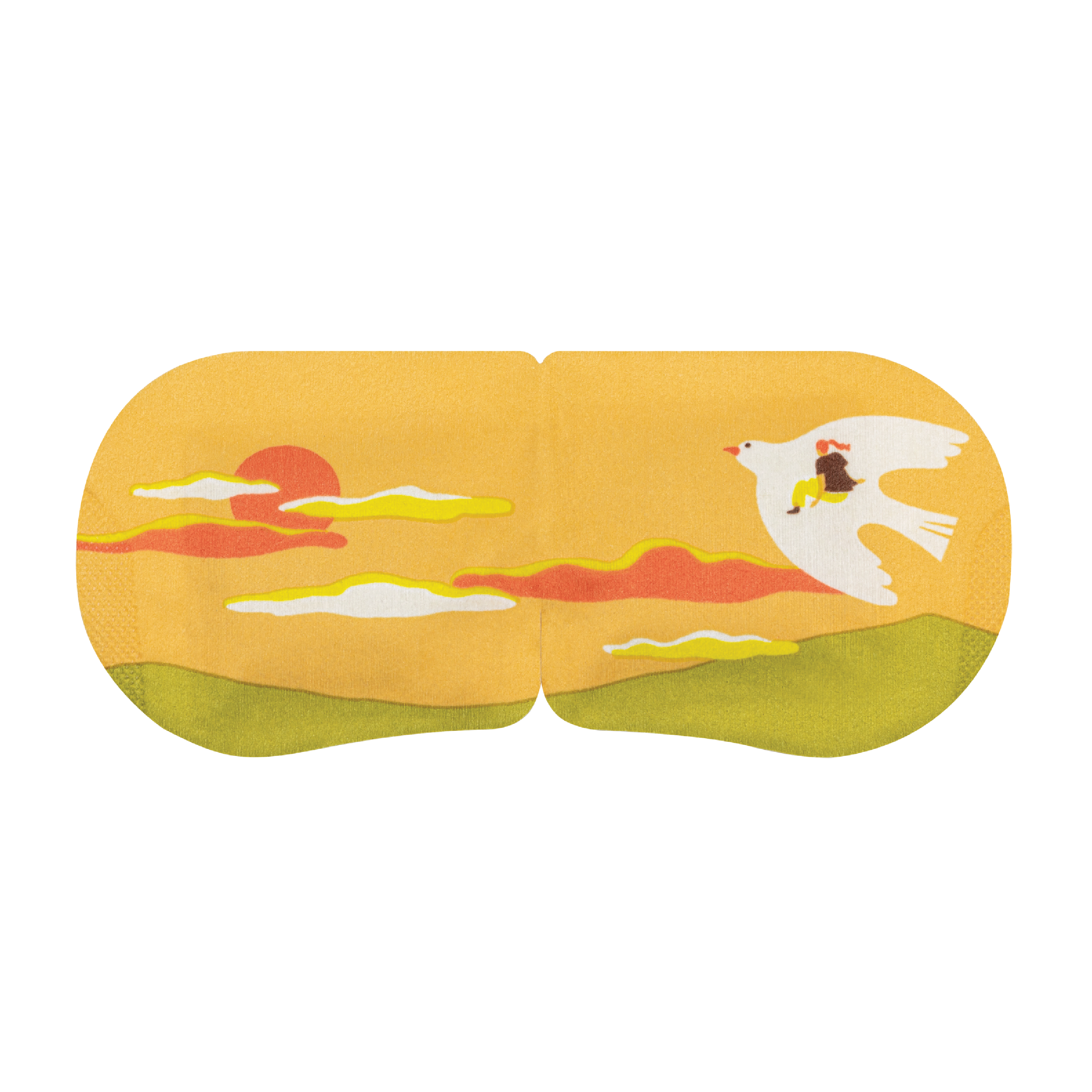 Steambase Daily Eyemask, Soft Sunset, 5 stk