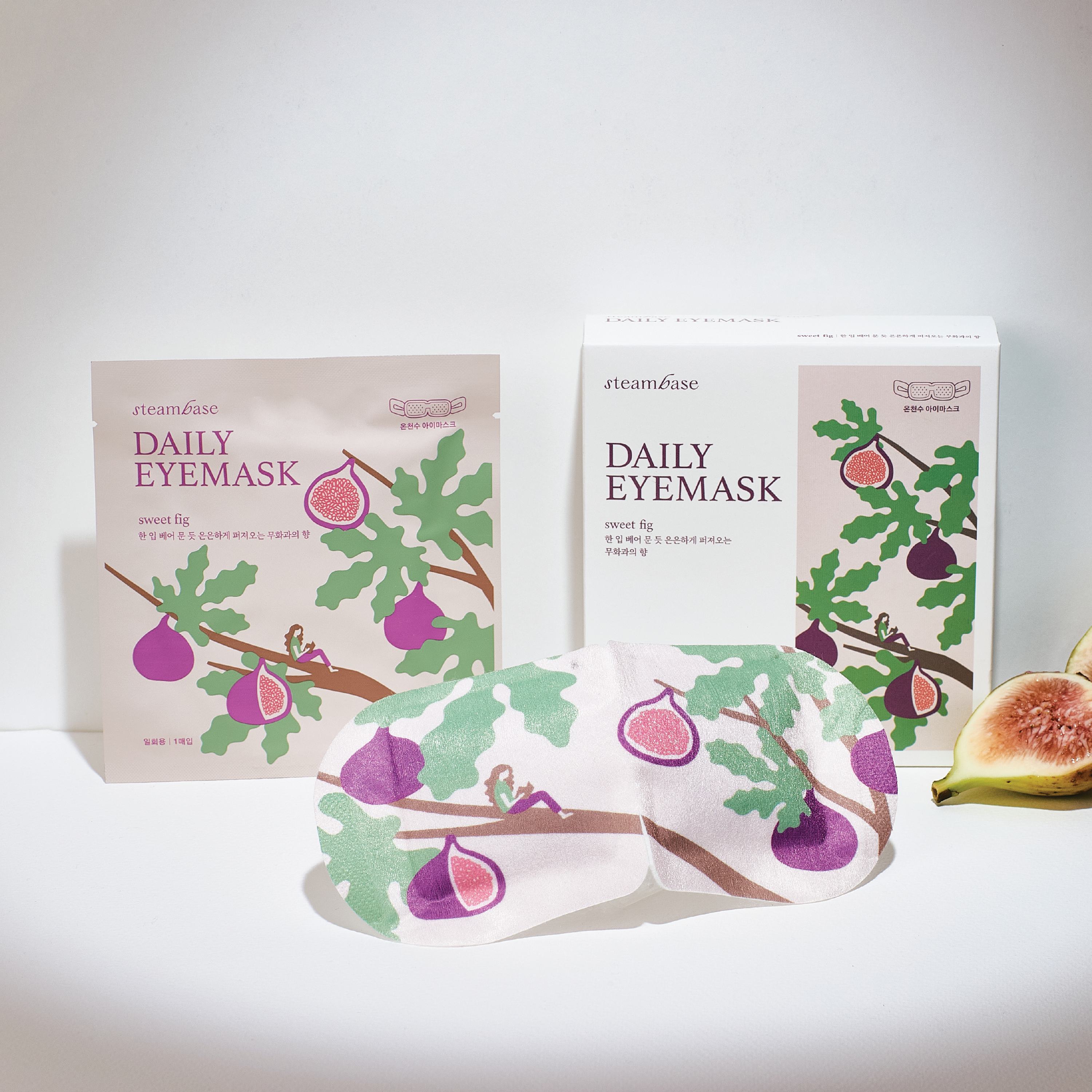 Steambase Daily Eyemask, Sweet Fig, 5 stk.