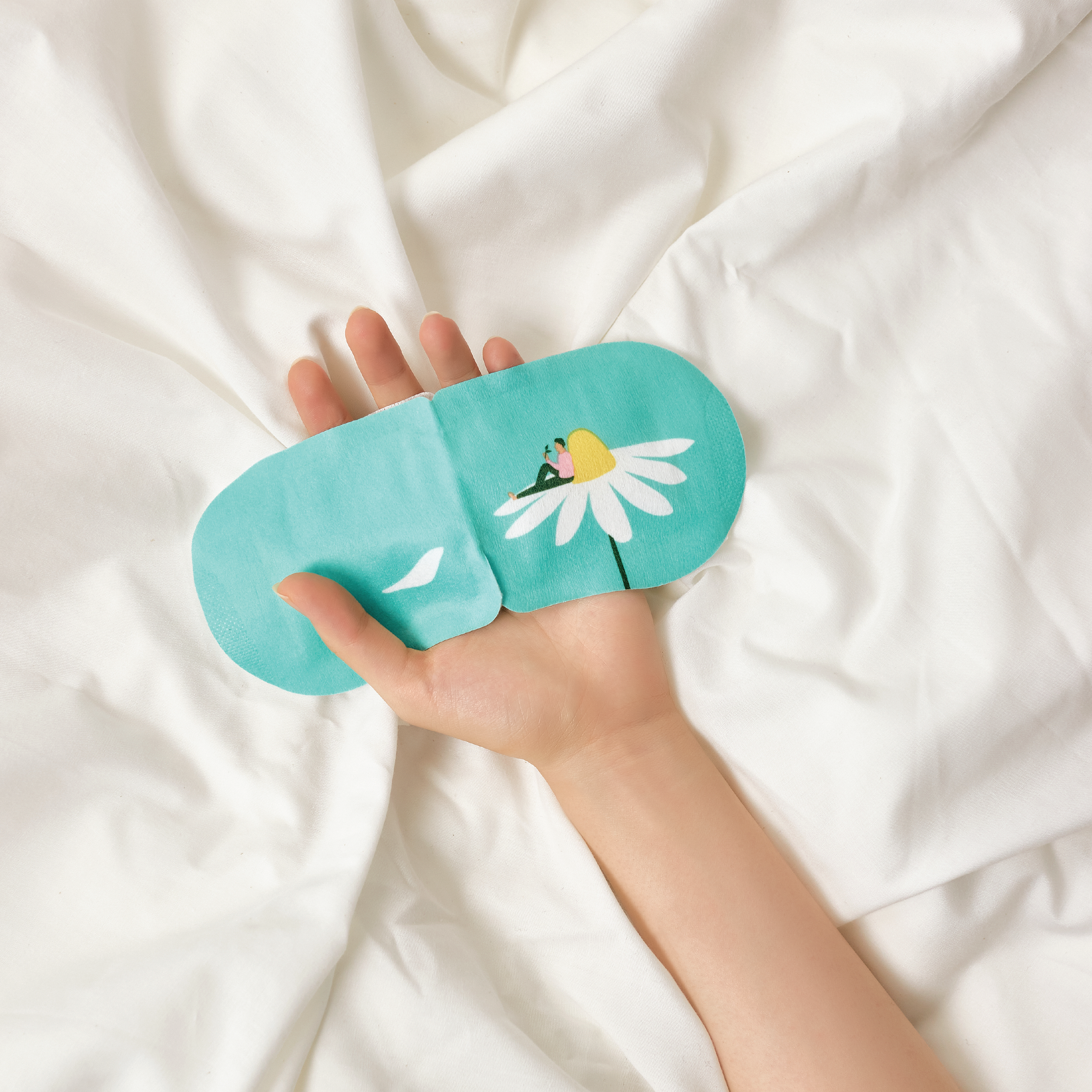 Steambase Daily Eyemask, Camomile Crown, 5 stk.